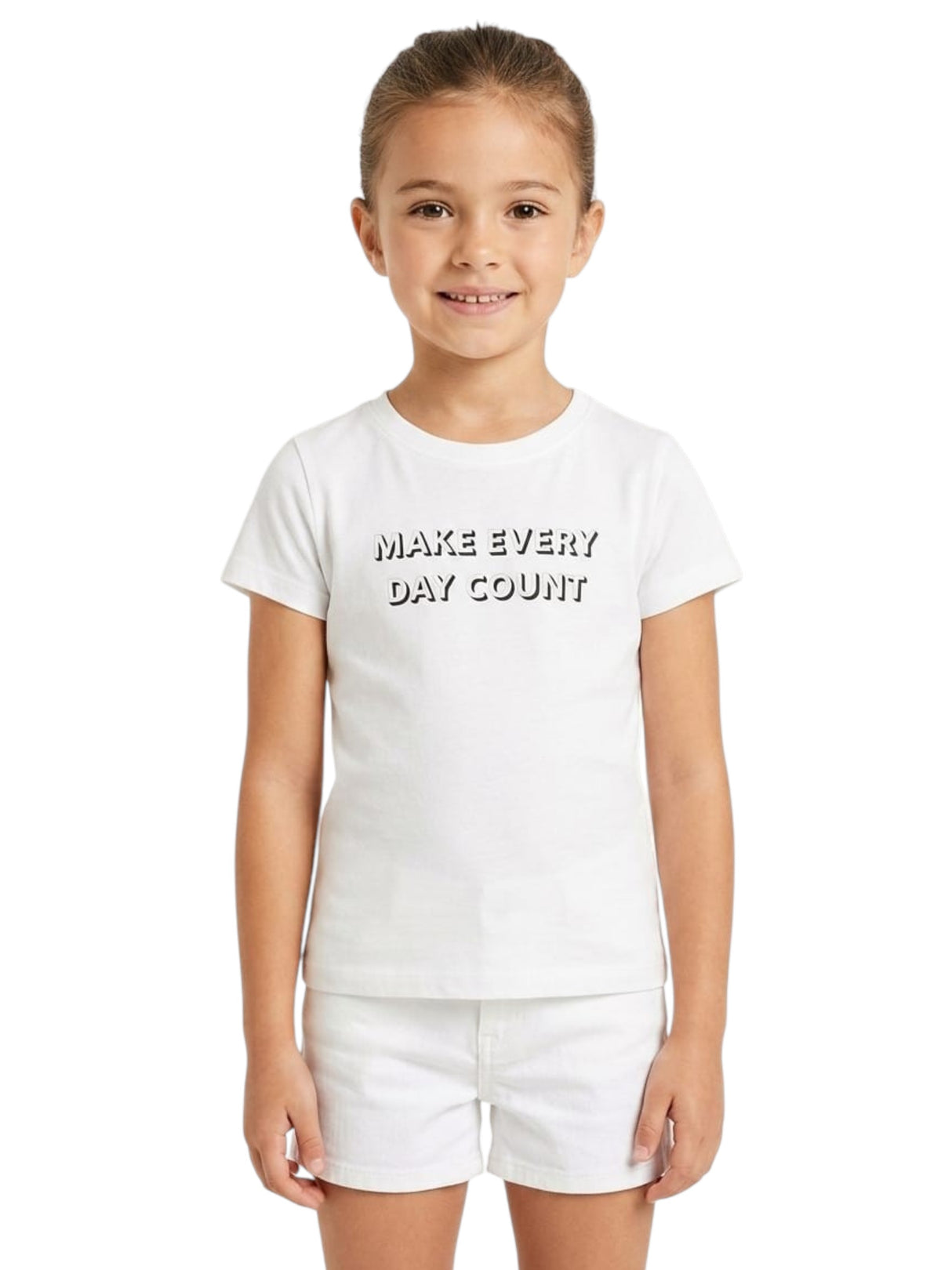 Image for Kids Girl's Printed Top,White
