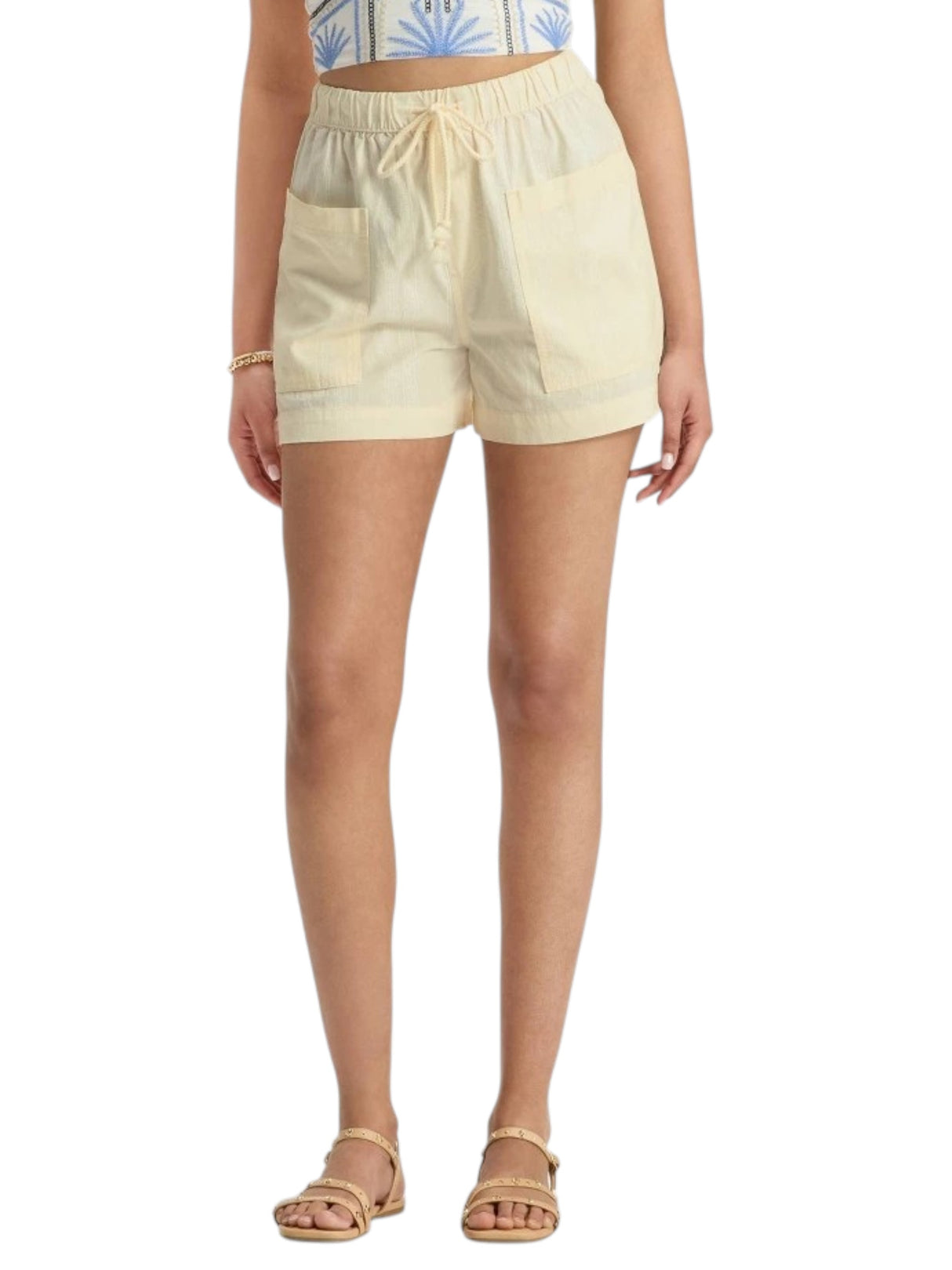 Image for Women's Printed Short,Light Beige