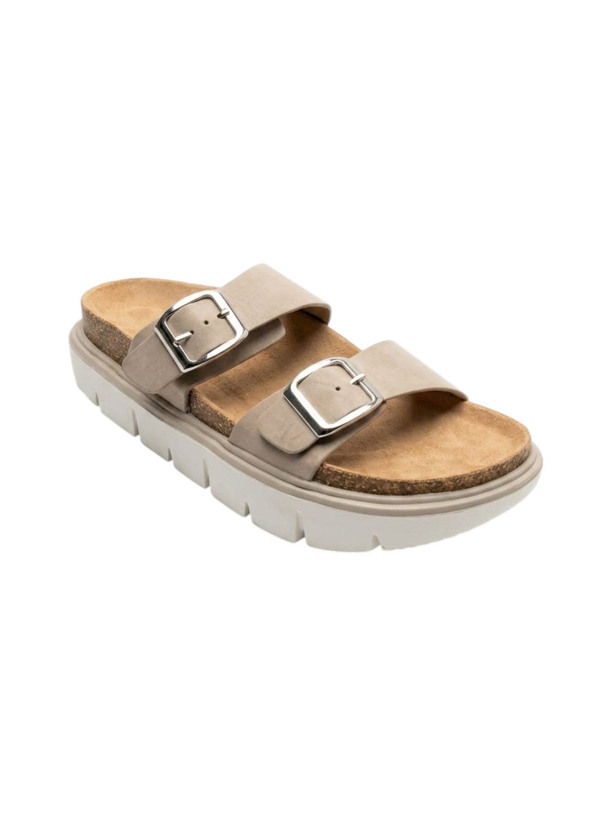 Image for Women's Ribbed Shoes,Taupe