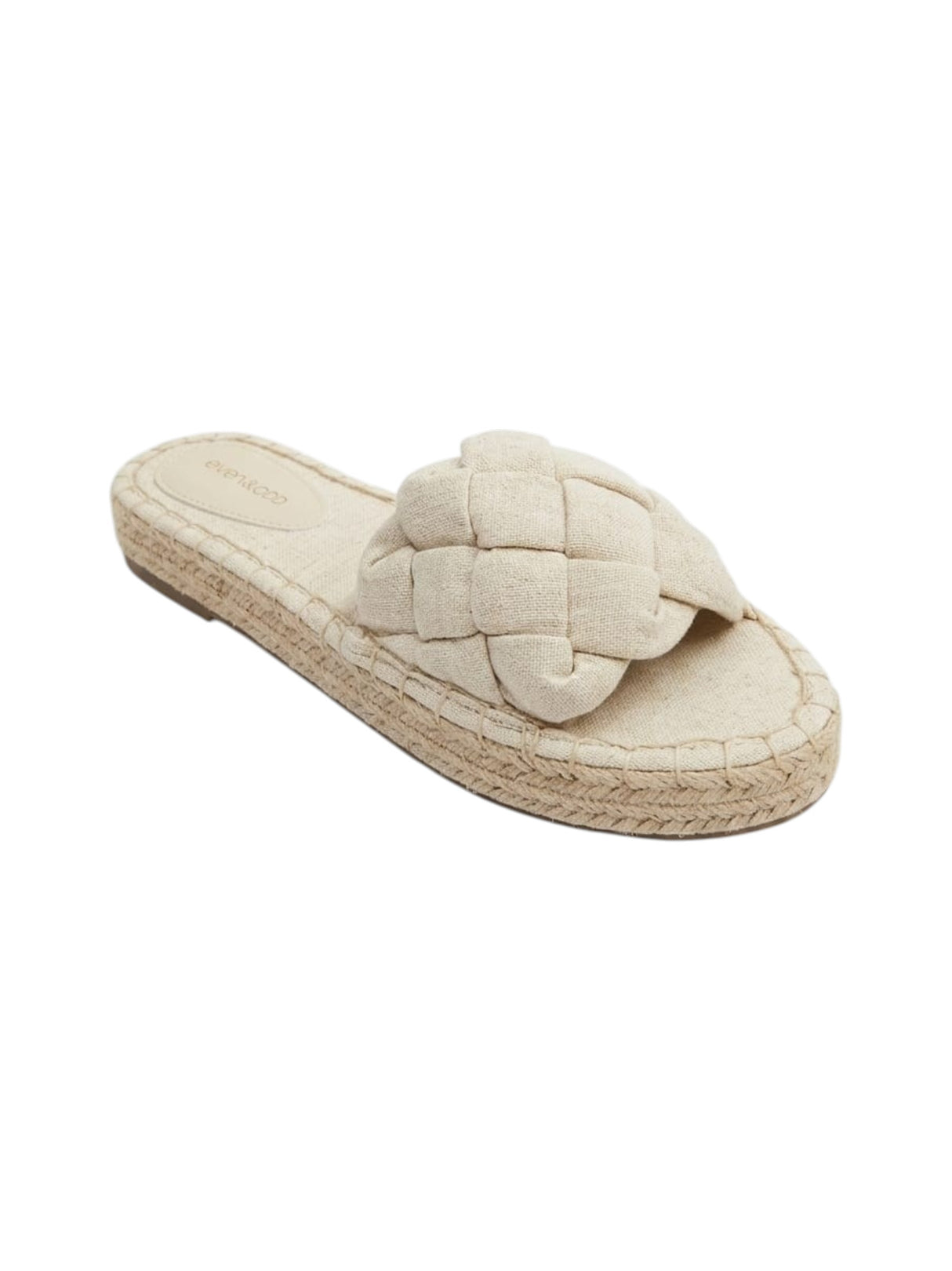 Image for Women's Braided Shoes,Light Beige