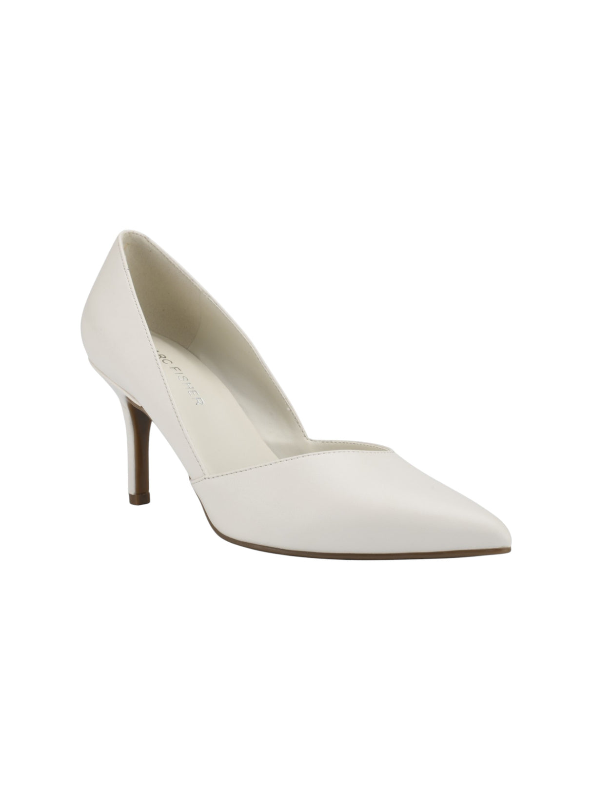 Image for Women's Plain Heeled Shoes,White