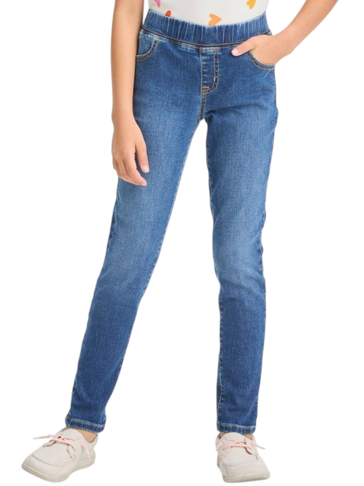 Image for Kids Girl's Plain Jeans,Navy