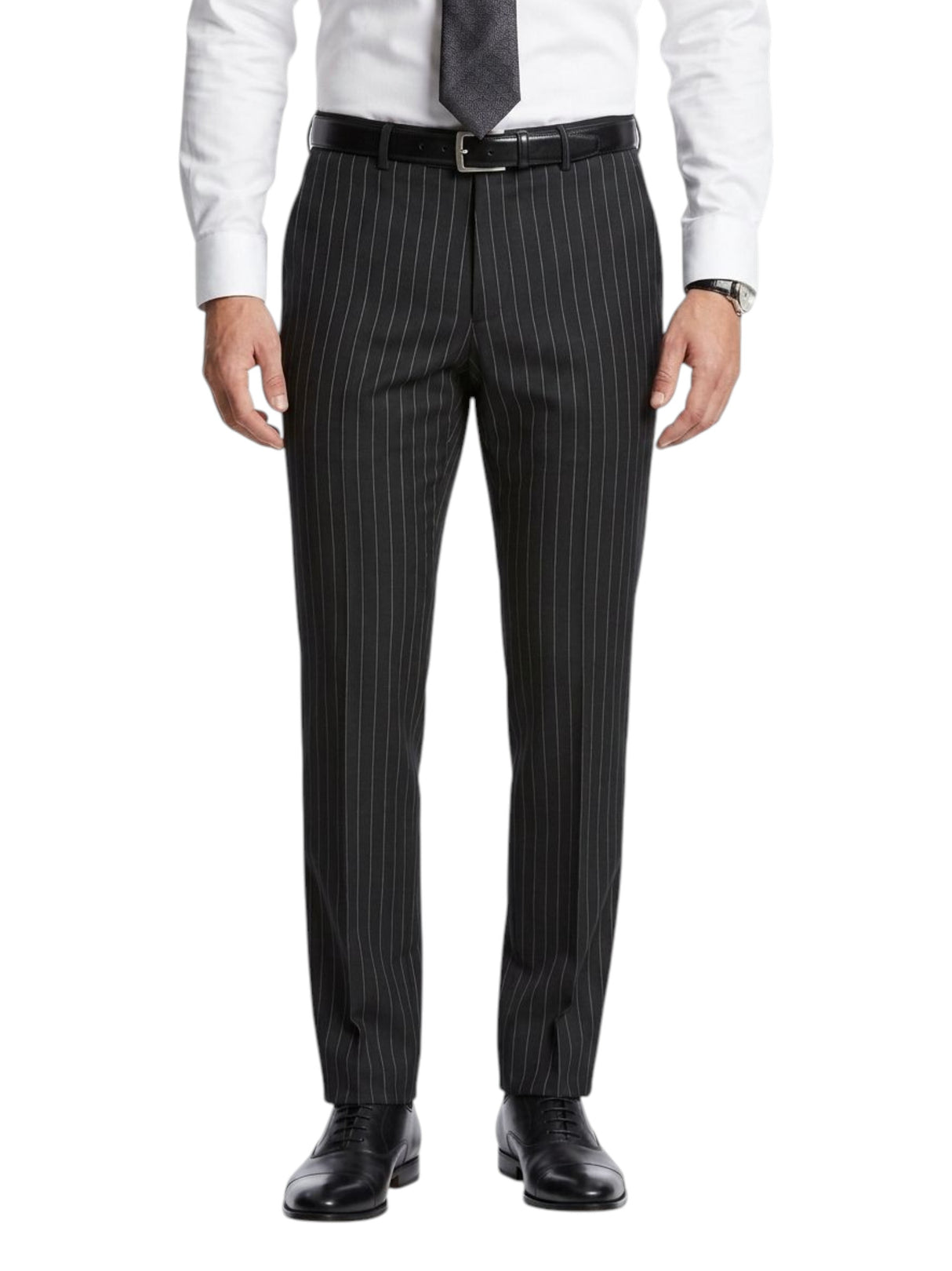 Image for Men's Striped Classic Pant,Black