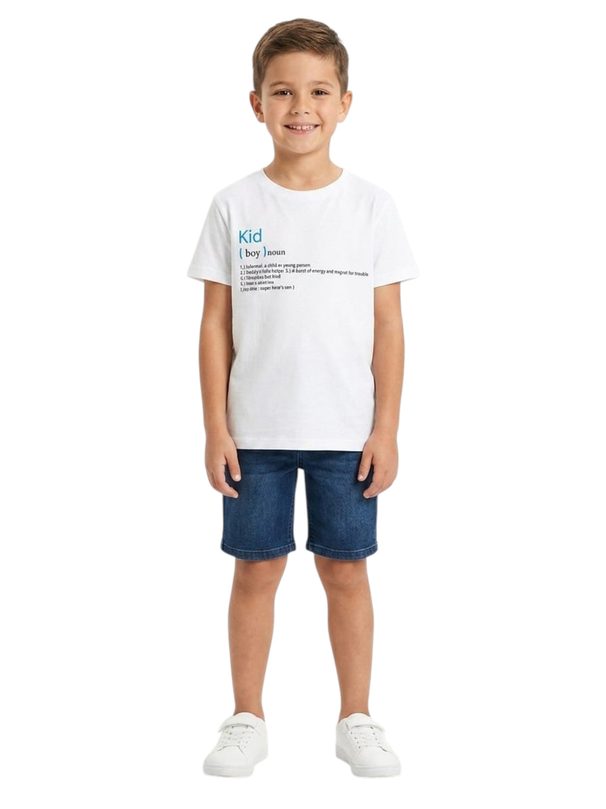 Image for Kids Boy's Printed Top,White