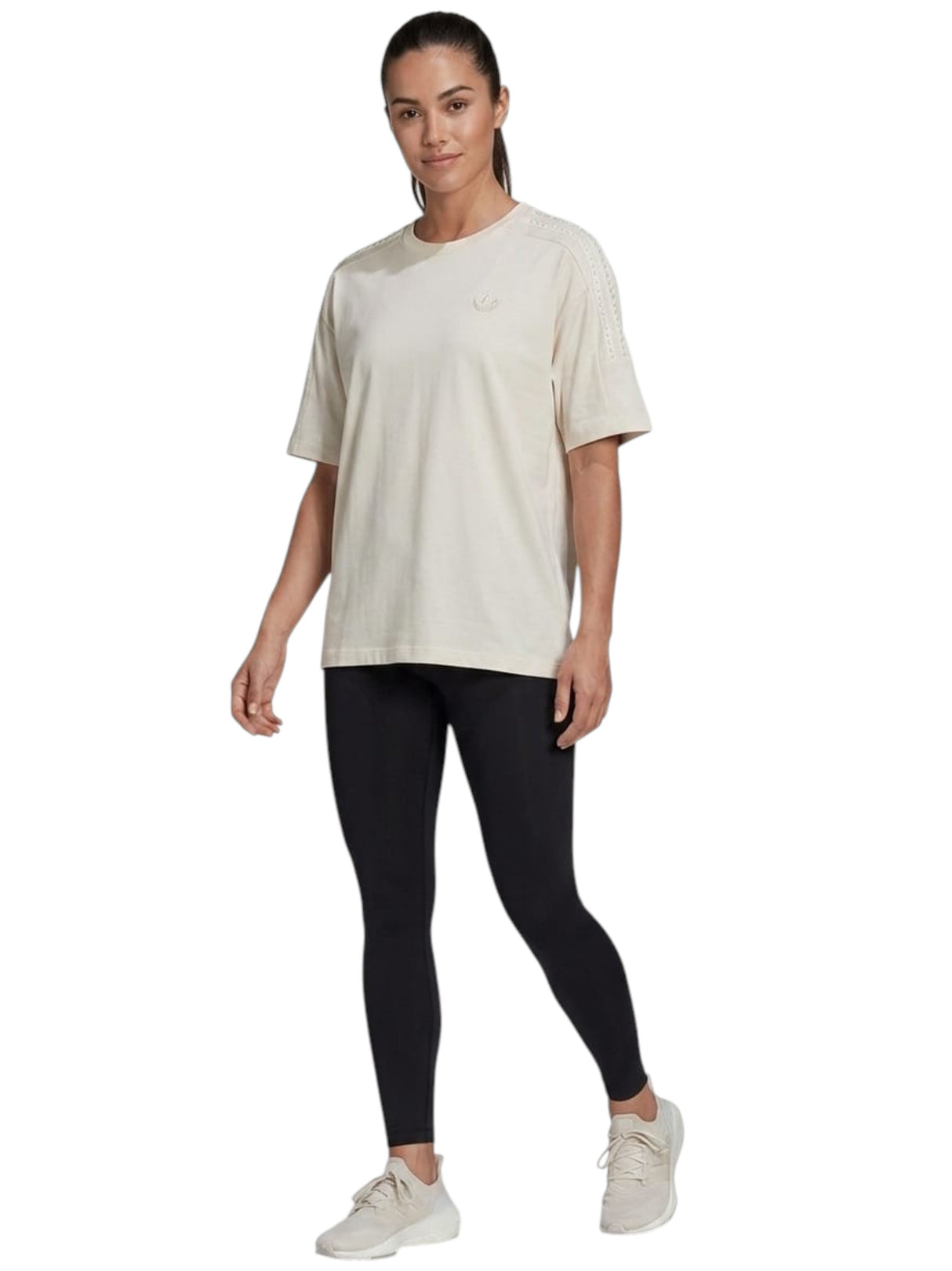 Image for Women's Strass Printed Top,Beige