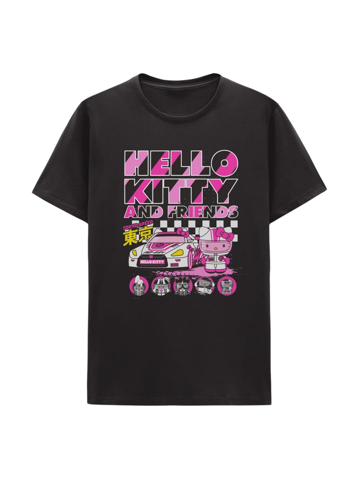 Image for Women's Brand Logo Printed Top,Black