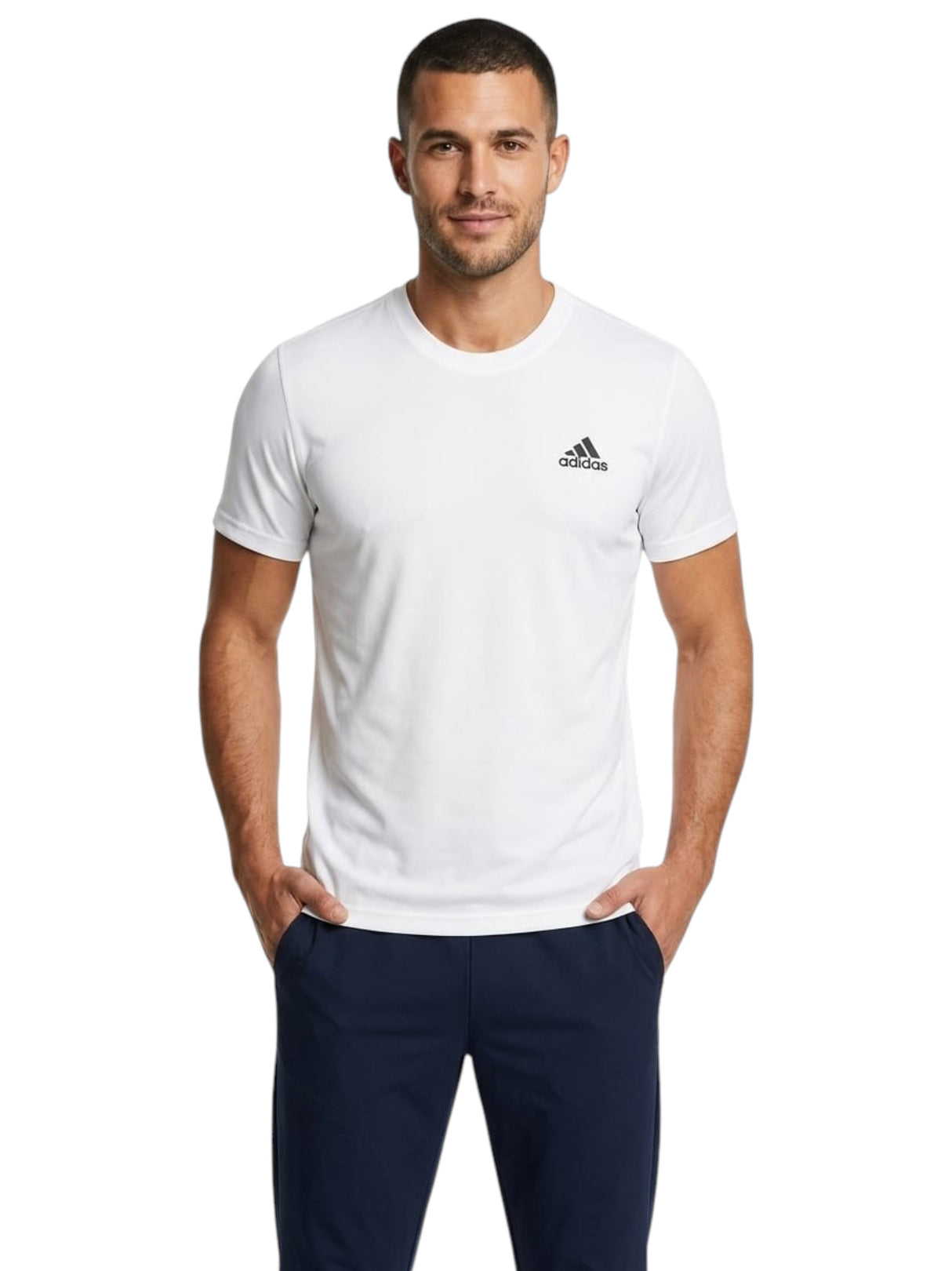 Image for Men's Brand Logo Printed Top,White