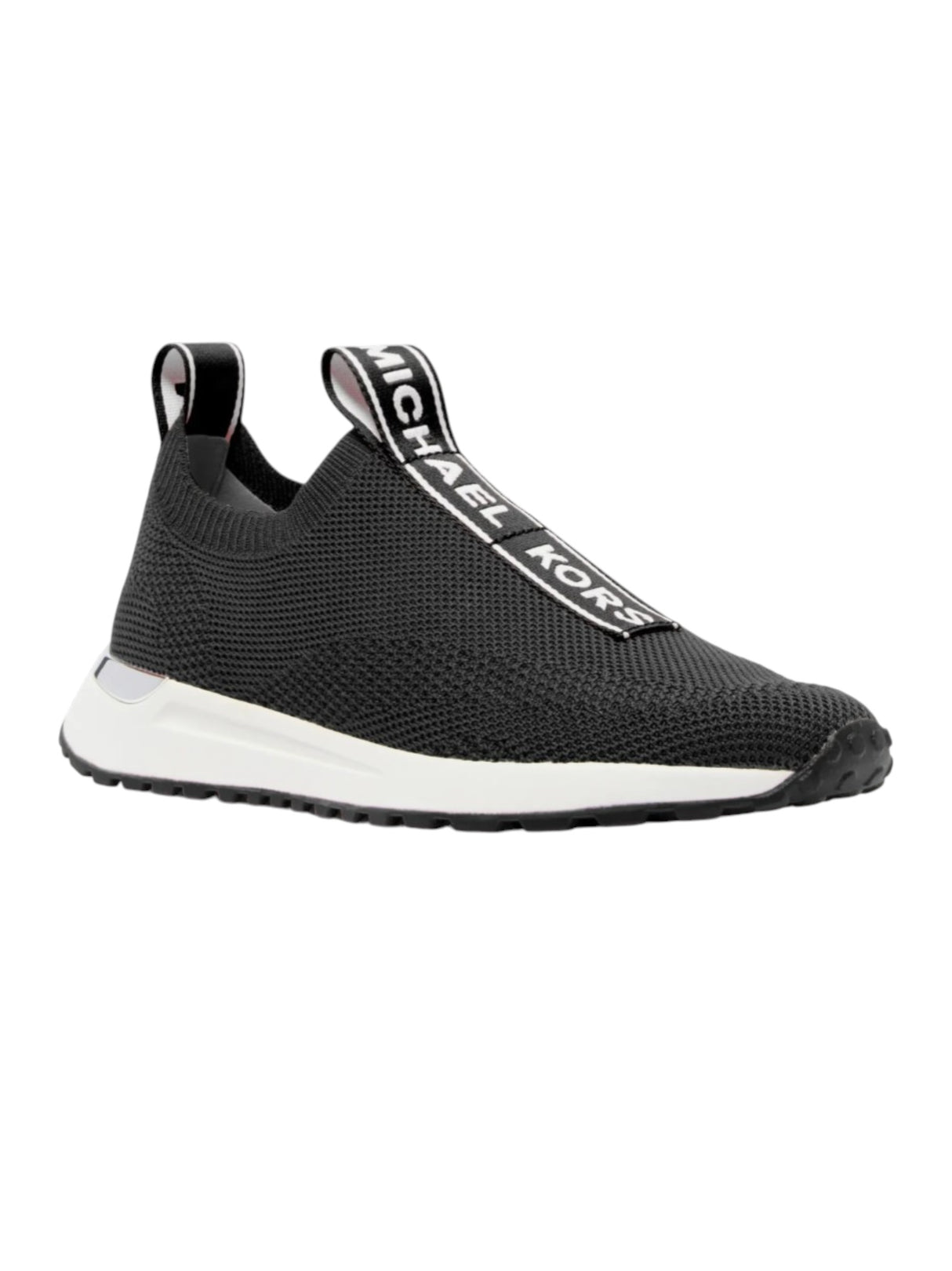 Image for Women's Logo Pastched Knitted Shoes,Black