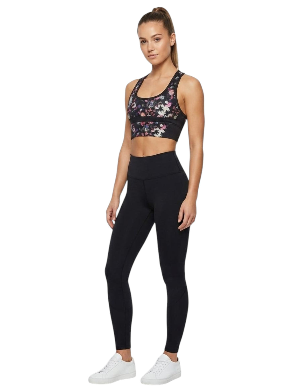 Image for Women's Floral Printed Sport Top,Multi