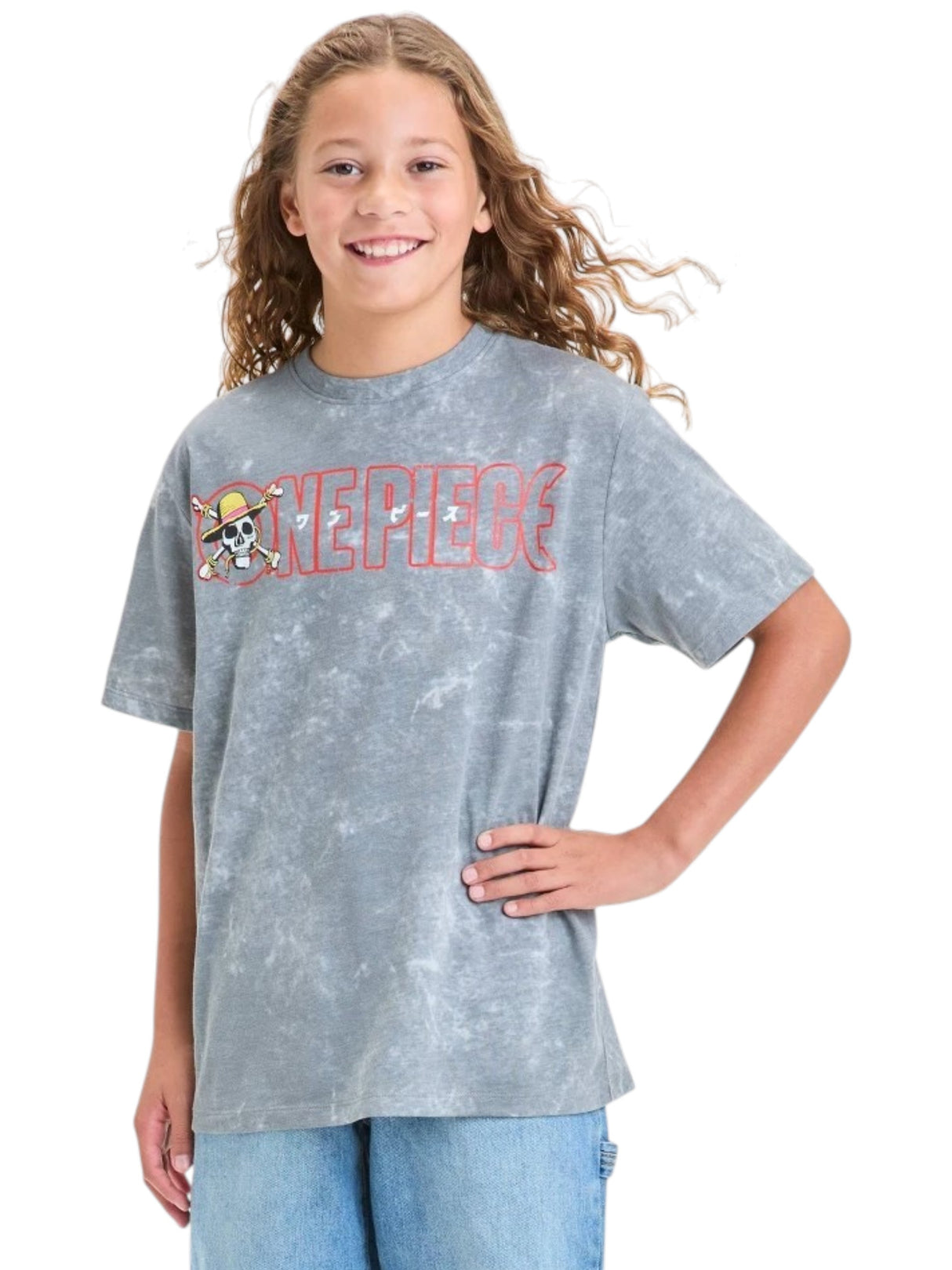 Image for Kids Girl's Printed Top,Grey