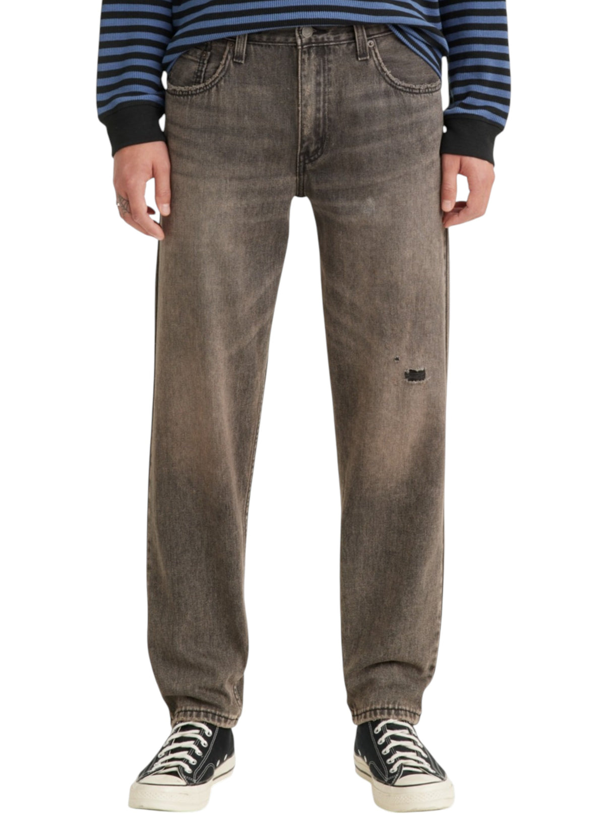Image for Men's Plain Jeans,Dark Grey
