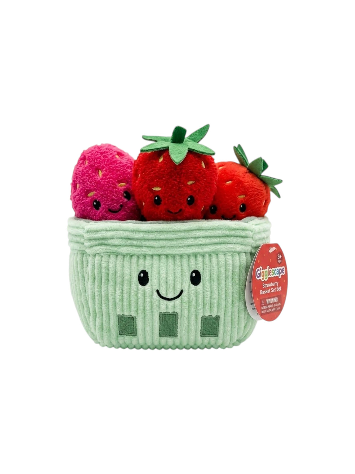 Image for Plush Strawberry Basket Toy