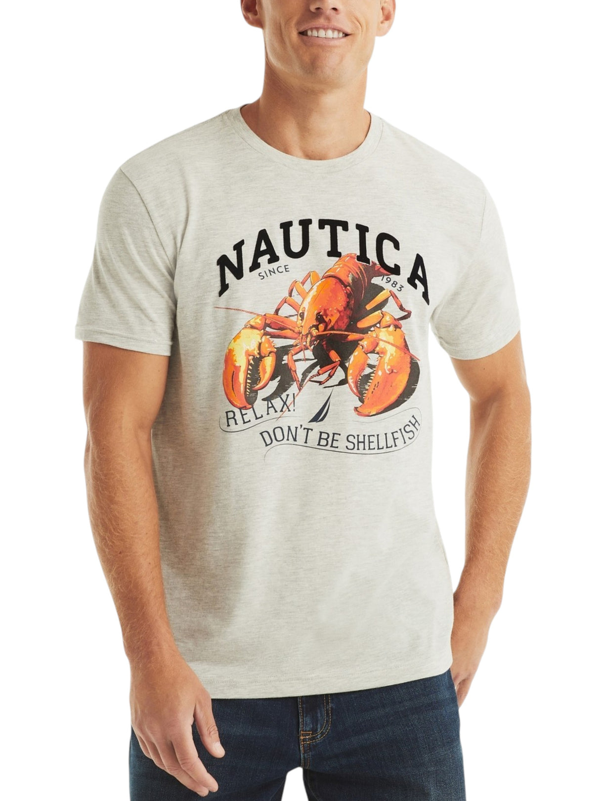 Image for Men's Printed Top,Grey
