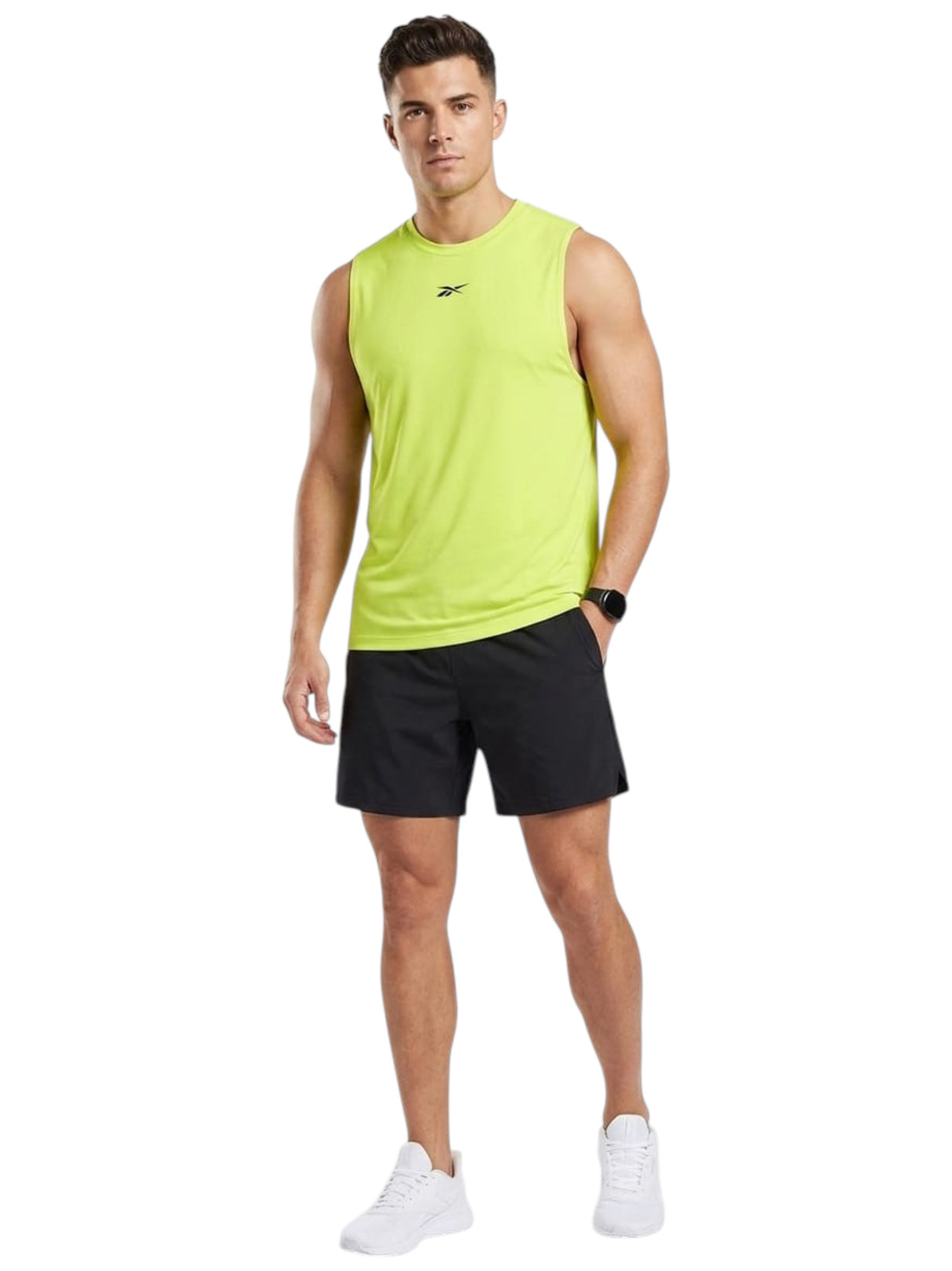 Image for Men's Plain Sport Top,Light Green