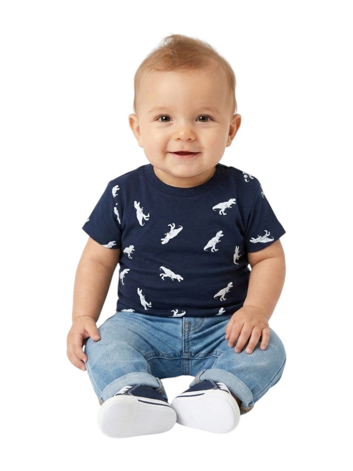 Image for Kids Boy's Printed Top,Navy