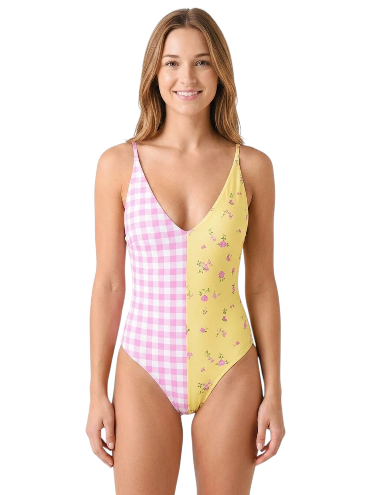 Image for Women's Printed One Pieces Tankini Top,Multi