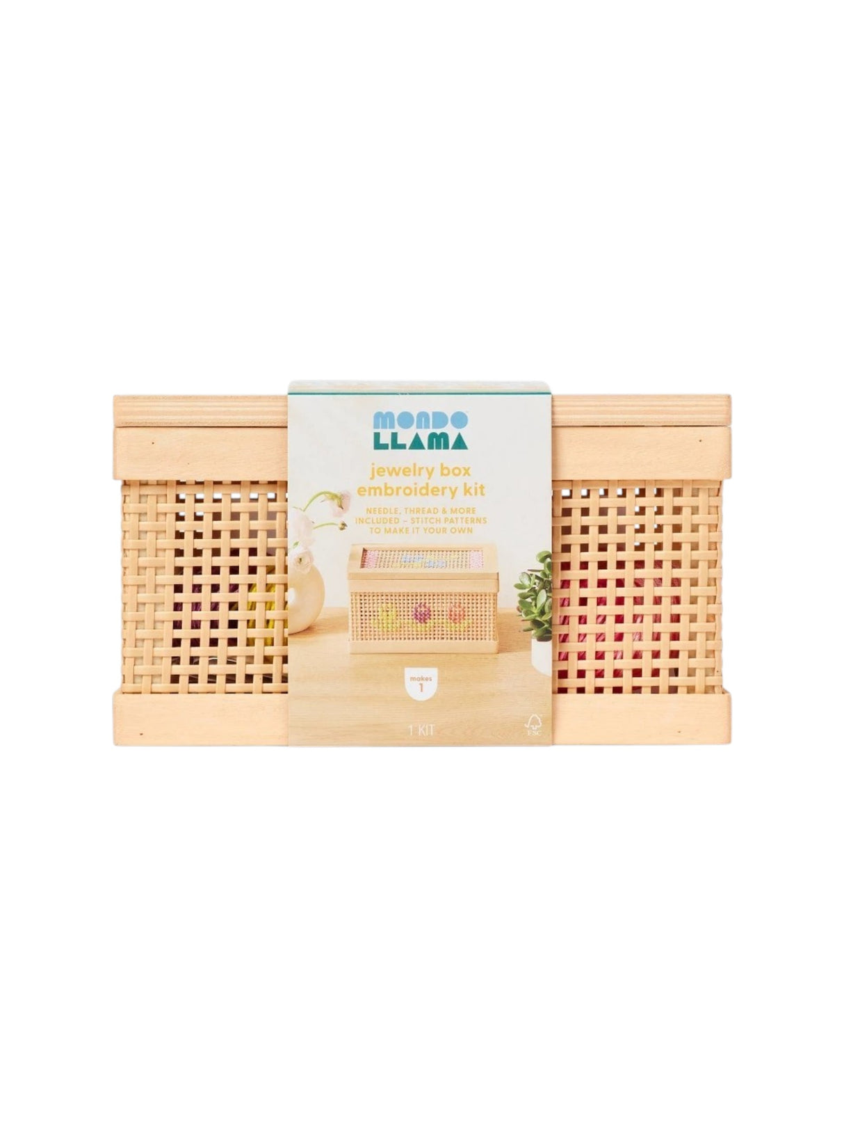 Image for Jewelry Box Embroidery Craft Kit�