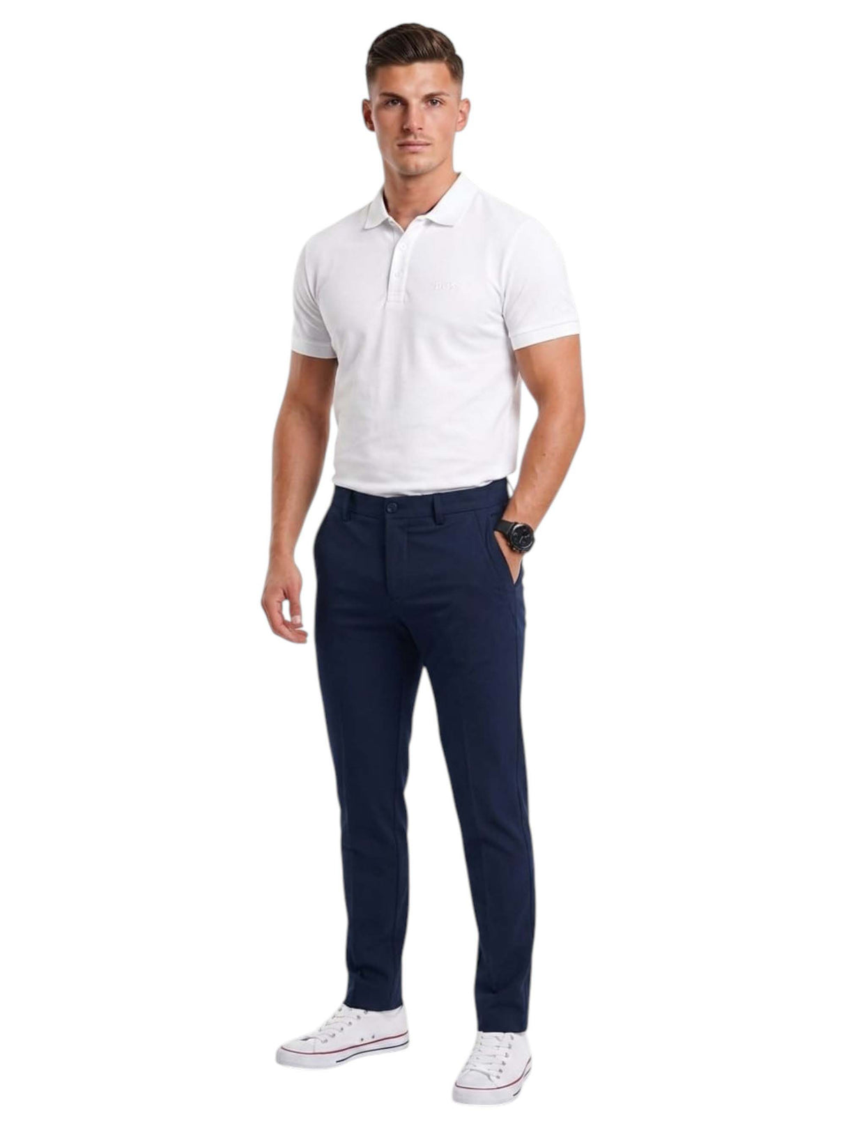 Image for Men's Plain Pant,Navy