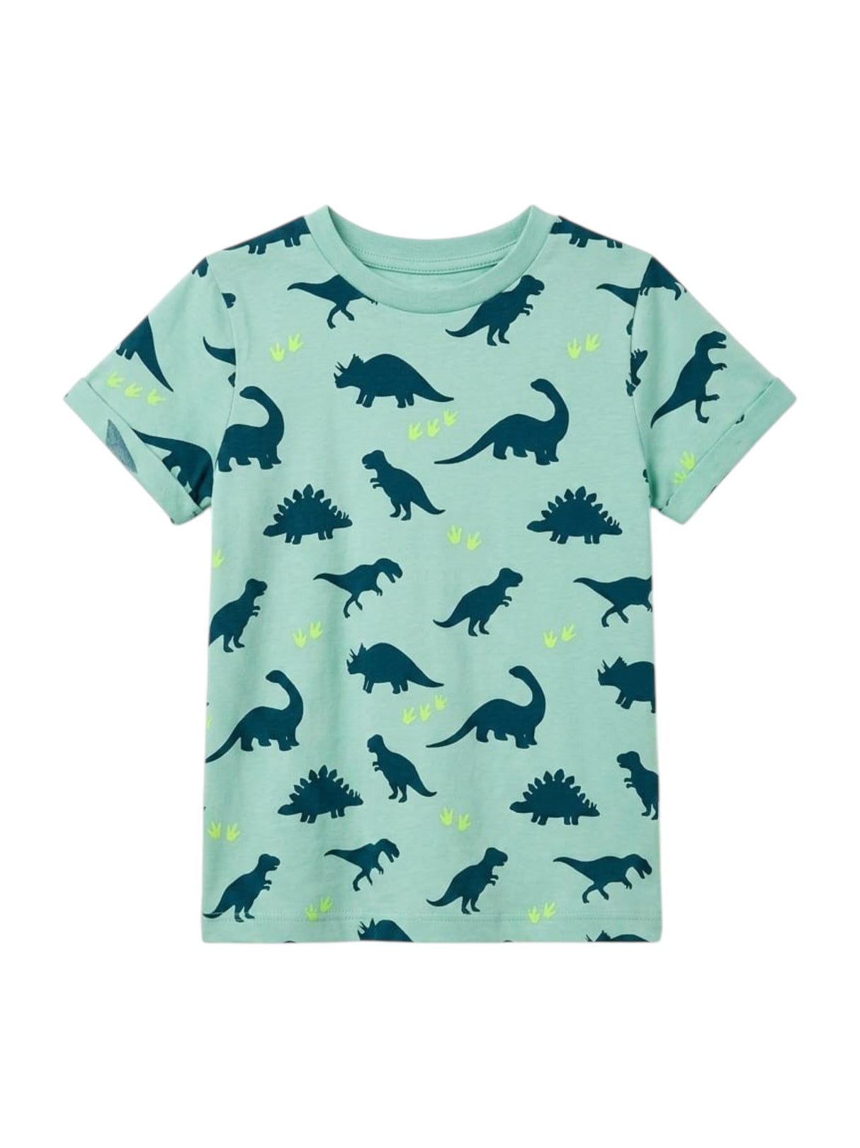 Image for Kids Boy's Printed Top,Mint Blue