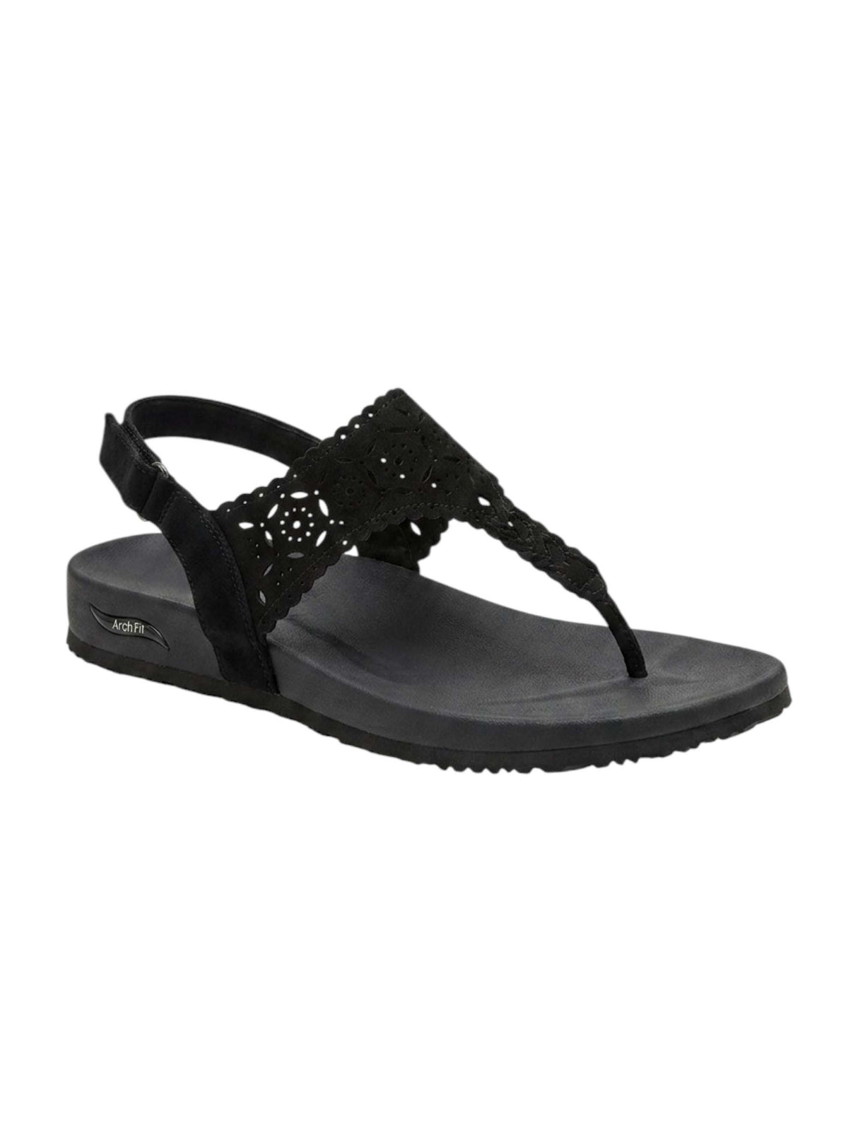 Image for Women's Textured Sandals,Black