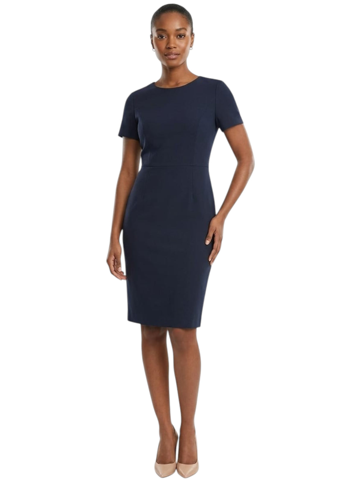 Image for Women's Plain Dress,Navy