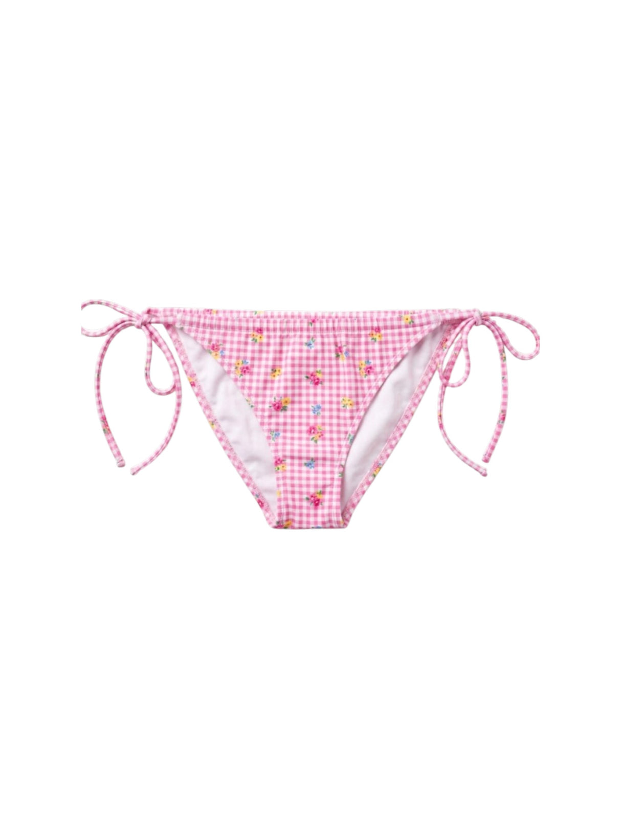 Image for Women's Floral Printed Bikini Bottom,Pink