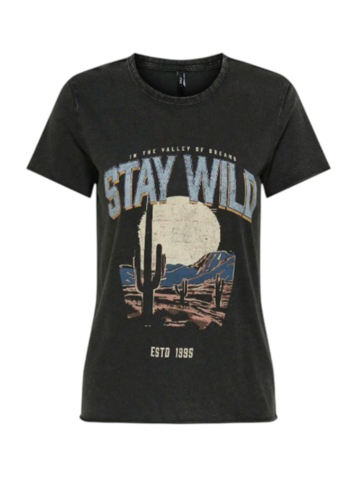Image for Women's Printed Top,Black