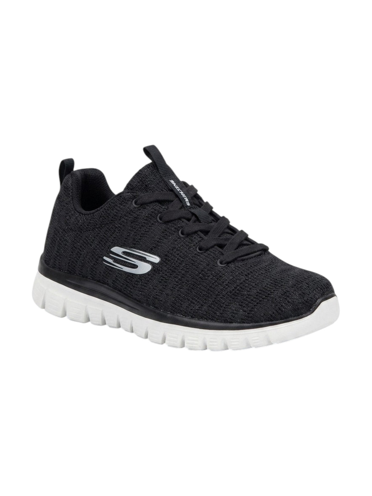 Image for Men's Logo Patched Shoes,Black