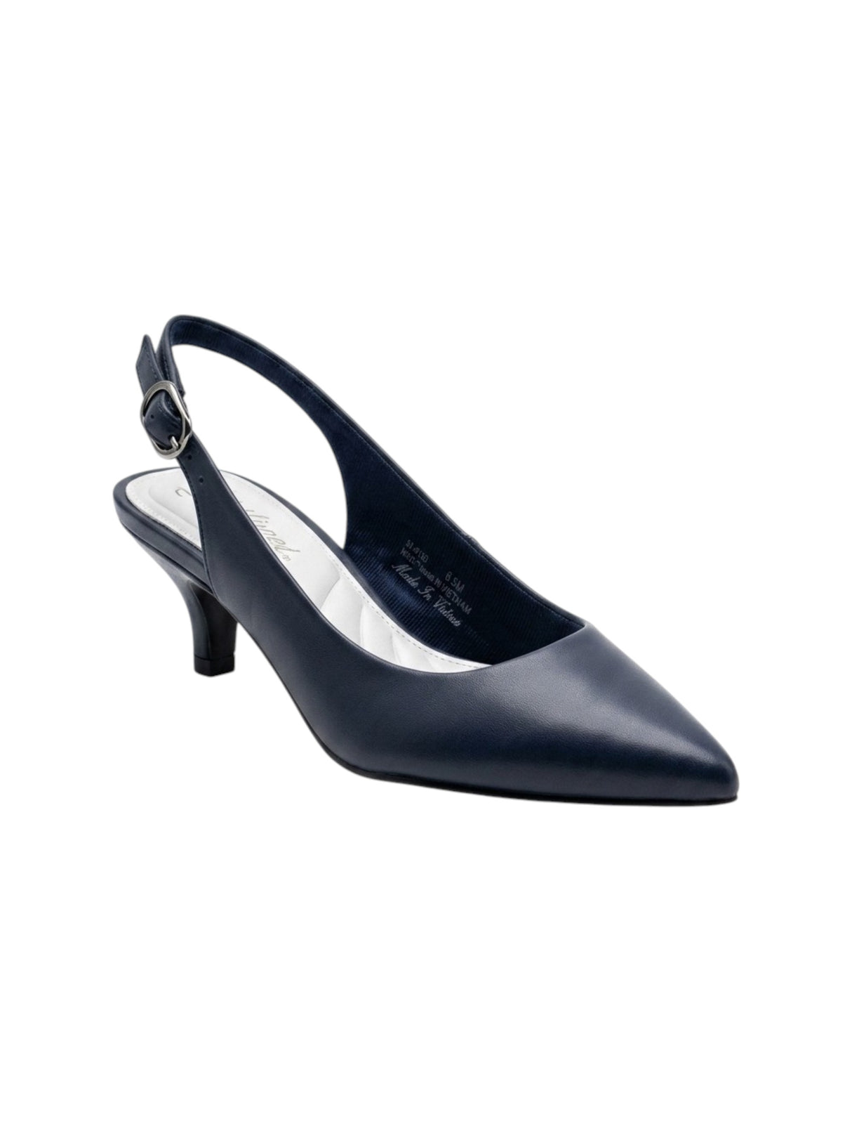Image for Women's Plain Heeled Shoes,Navy