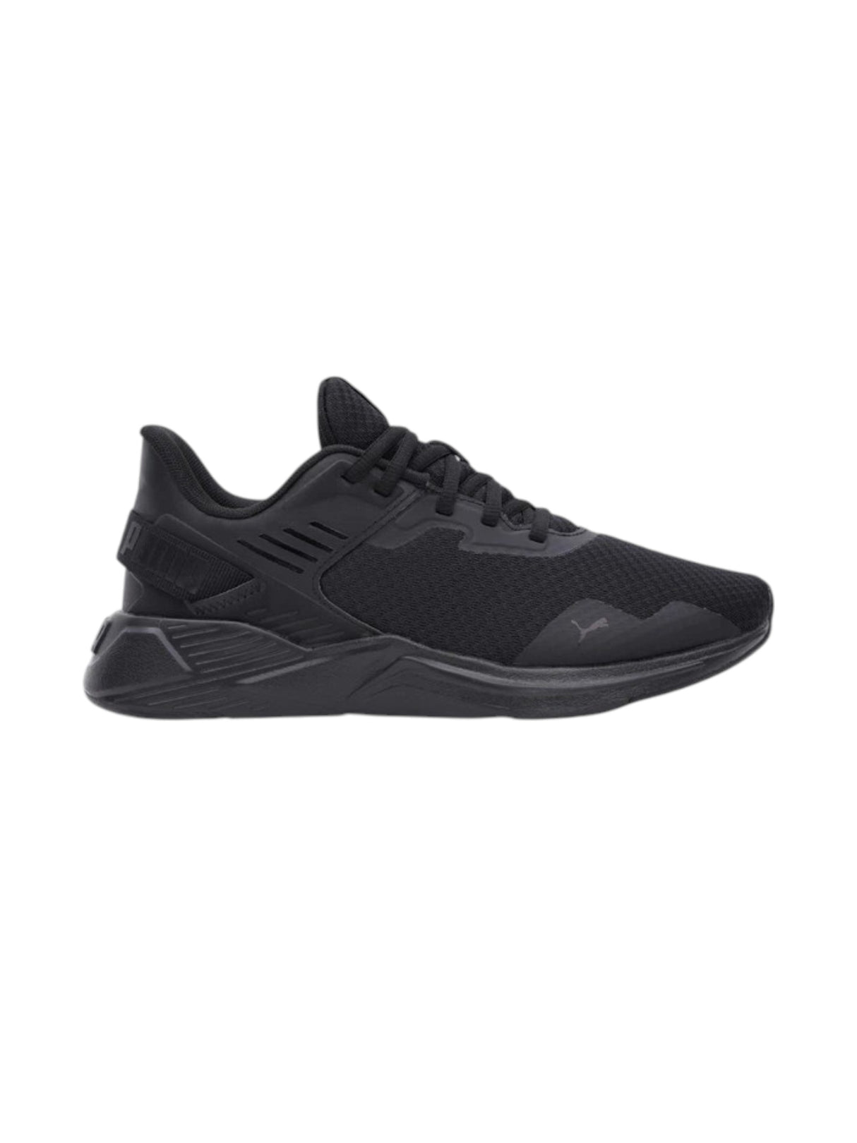 Image for Men's Logo Patched Shoes,Black