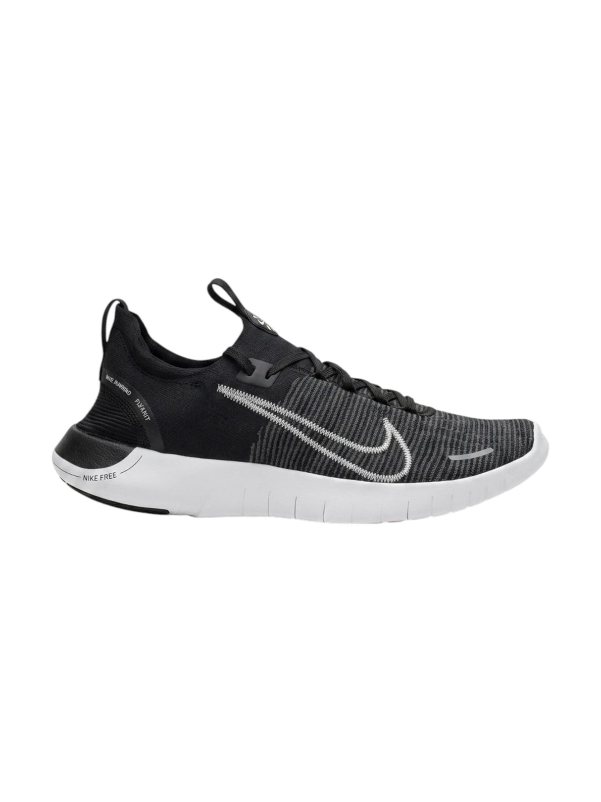 Image for Free Rn Fk Next Nature Men's Logo Patched Shoes,Black