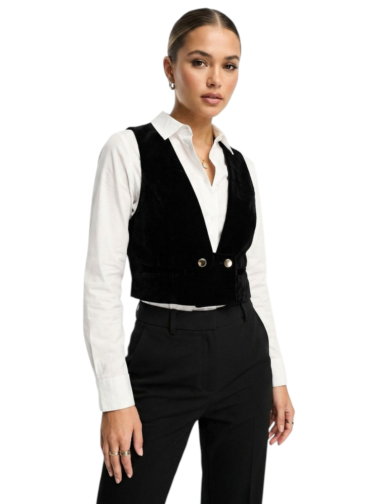 Image for Women's Textured Top,Black