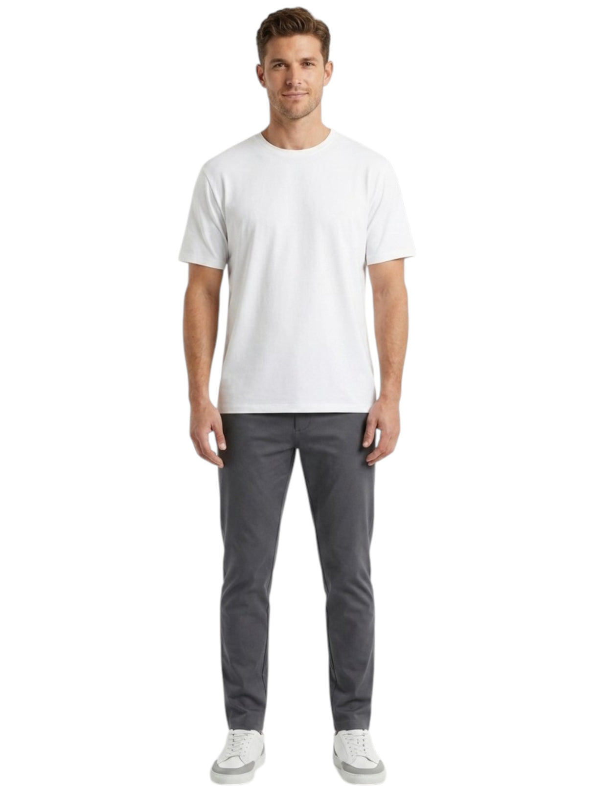 Image for Men's Plain Top,White