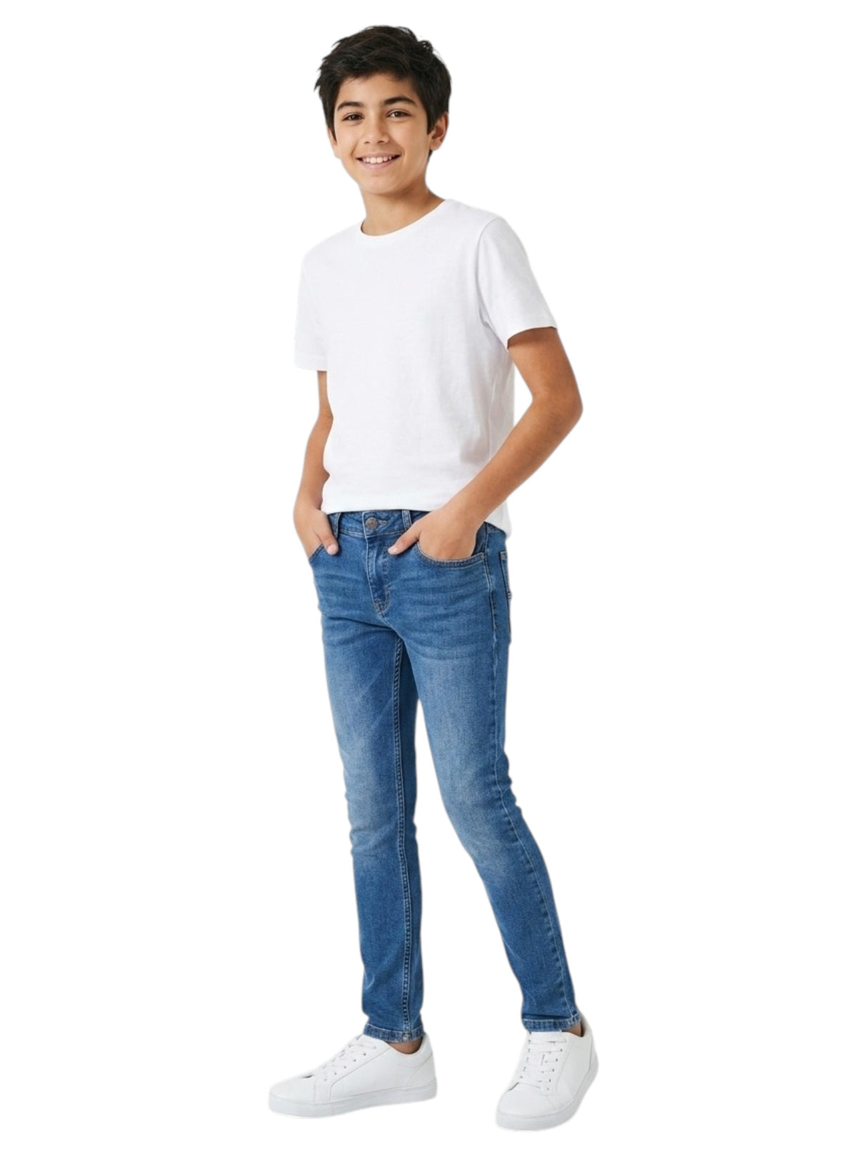 Image for Kids Boy's Plain Jeans ,Blue