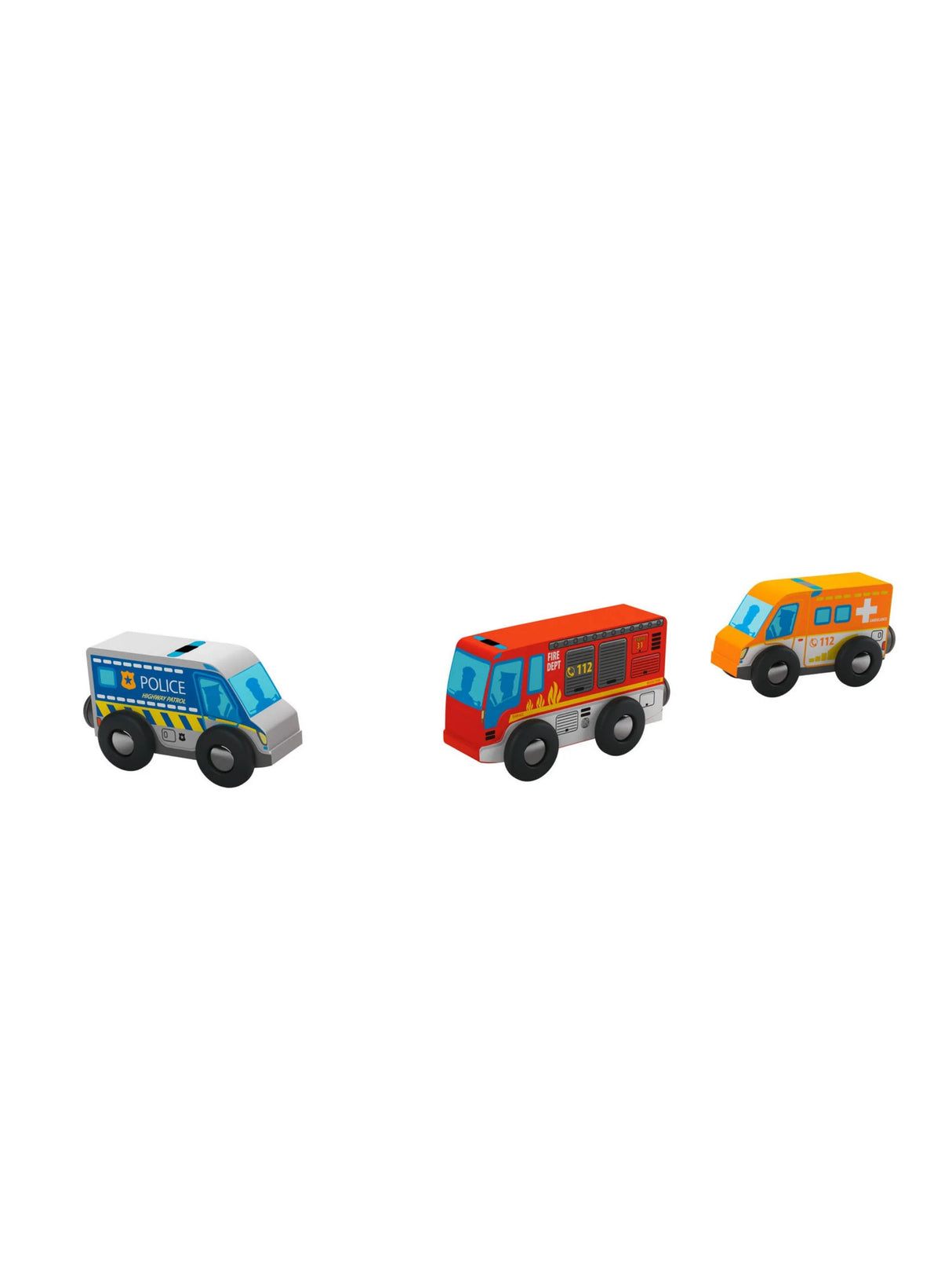 Image for Wooden Toy Car Set