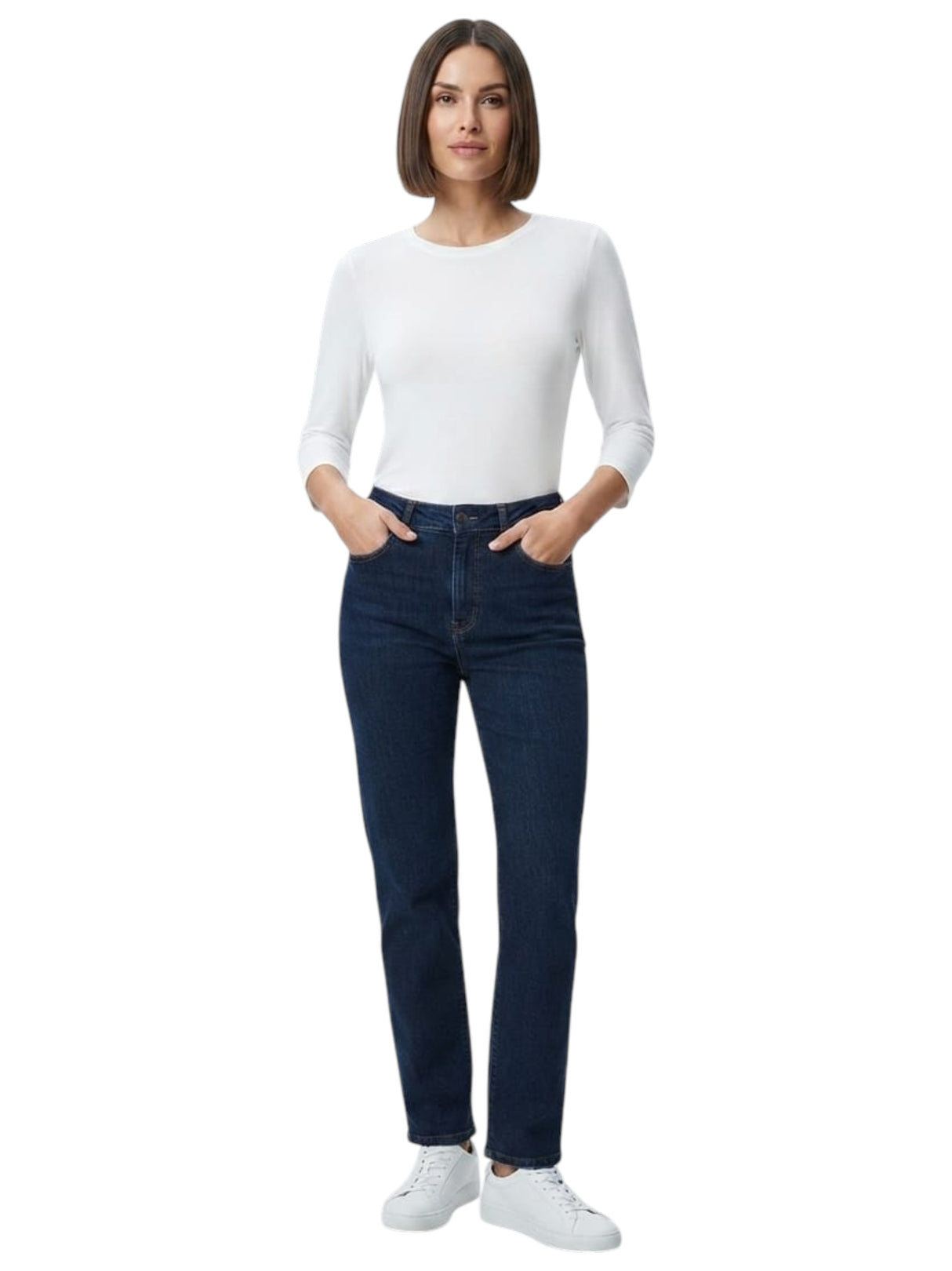 Image for Women's Plain Top,White