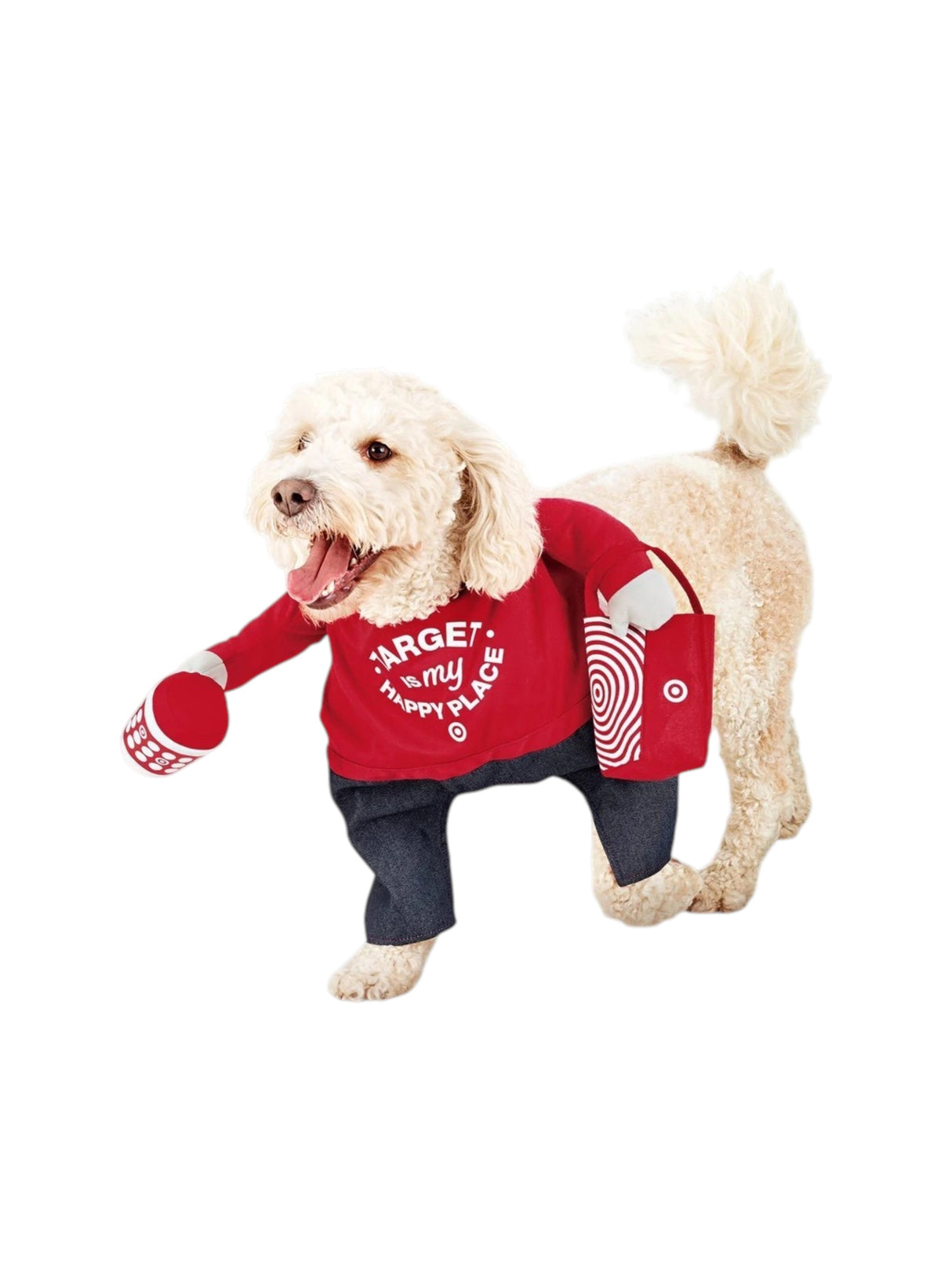 Image for Pet Target Shopper Walker Dog Frontal Costume Size Large