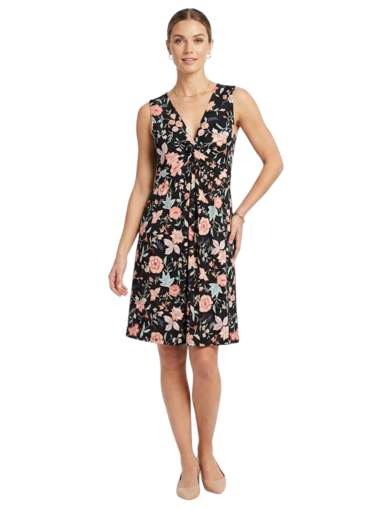Image for Women's Printed Dress,Multi
