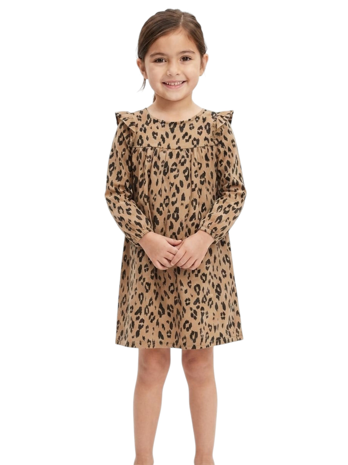 Image for Kids Girl's Printed Dress,Tiger