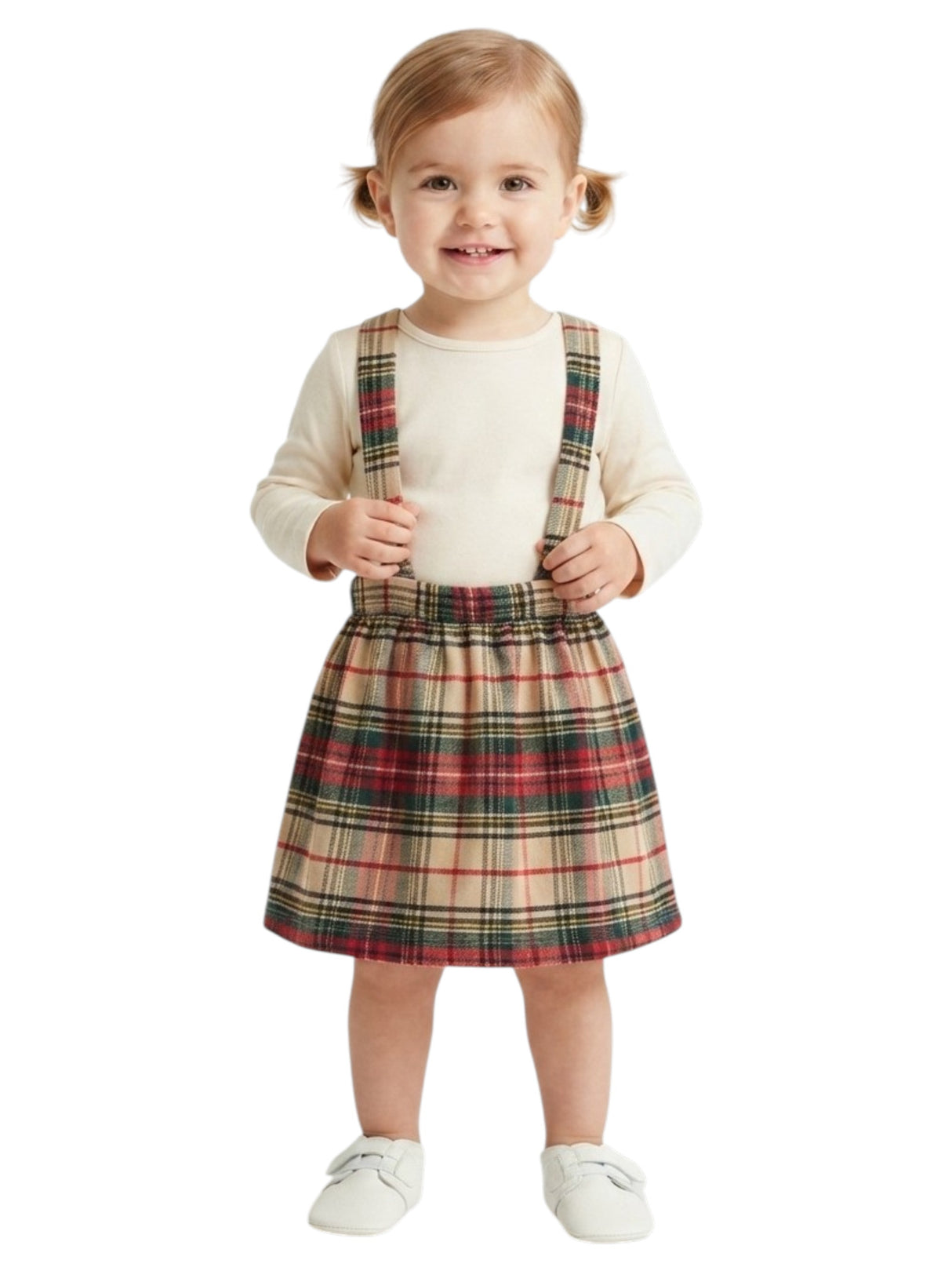 Image for Kids Girl's Plaid Dress,Multi