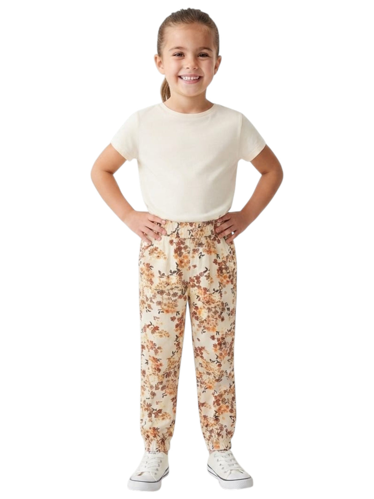 Image for Kids Girl's Printed Pants,Multi