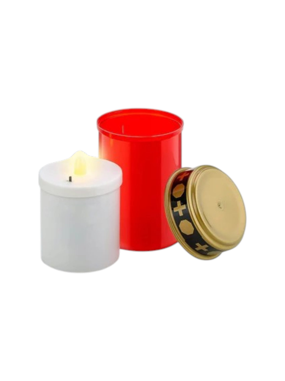 Candle Led Red