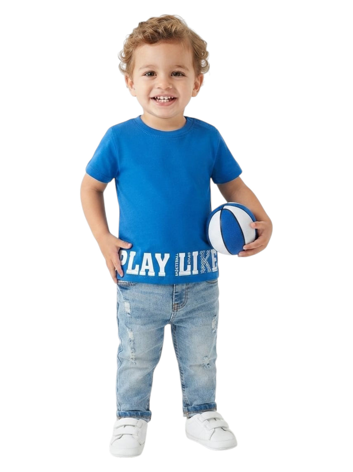 Image for Kids Boy's Printed Top,Blue