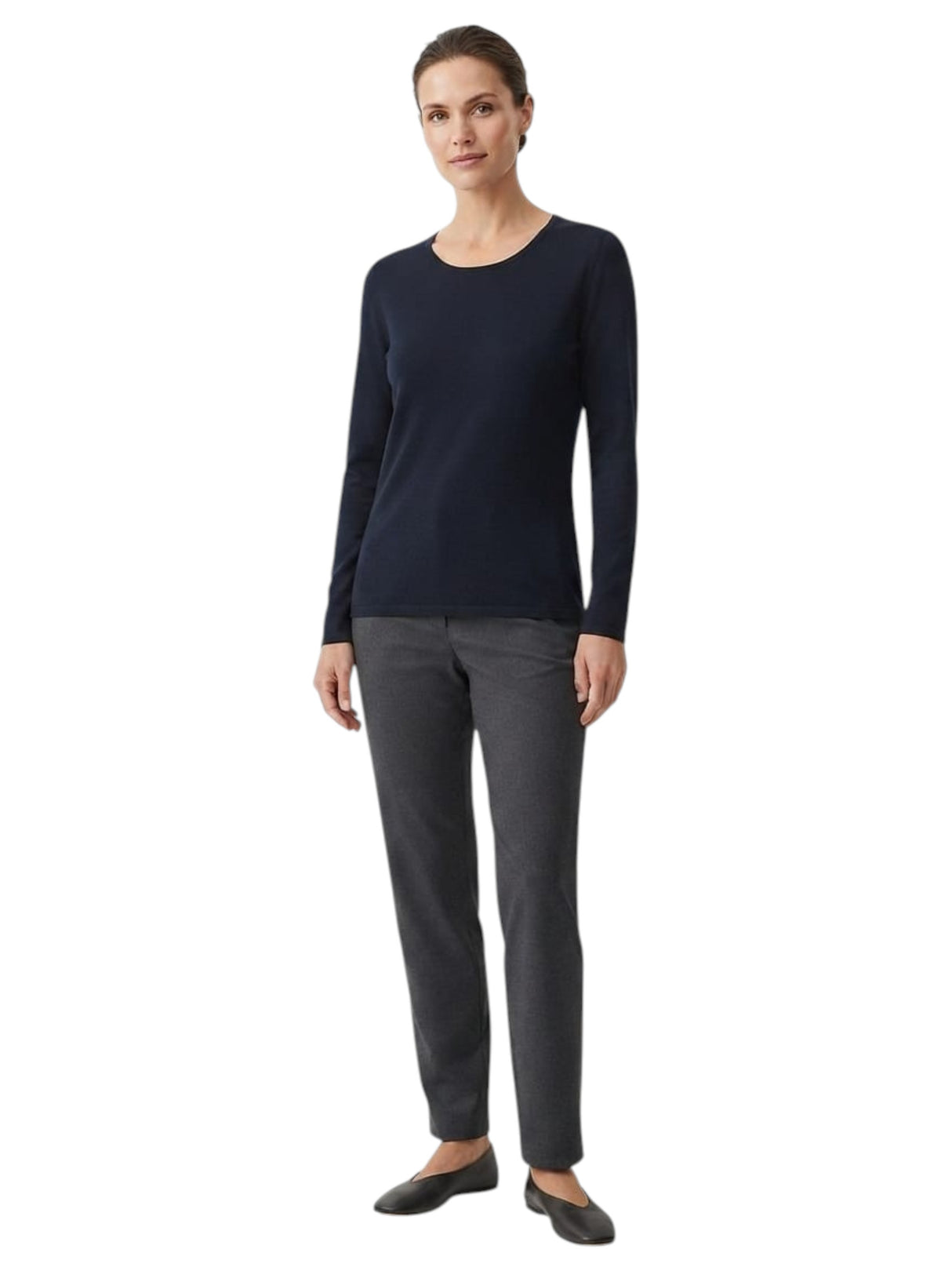 Image for Women's Plain Top,Navy