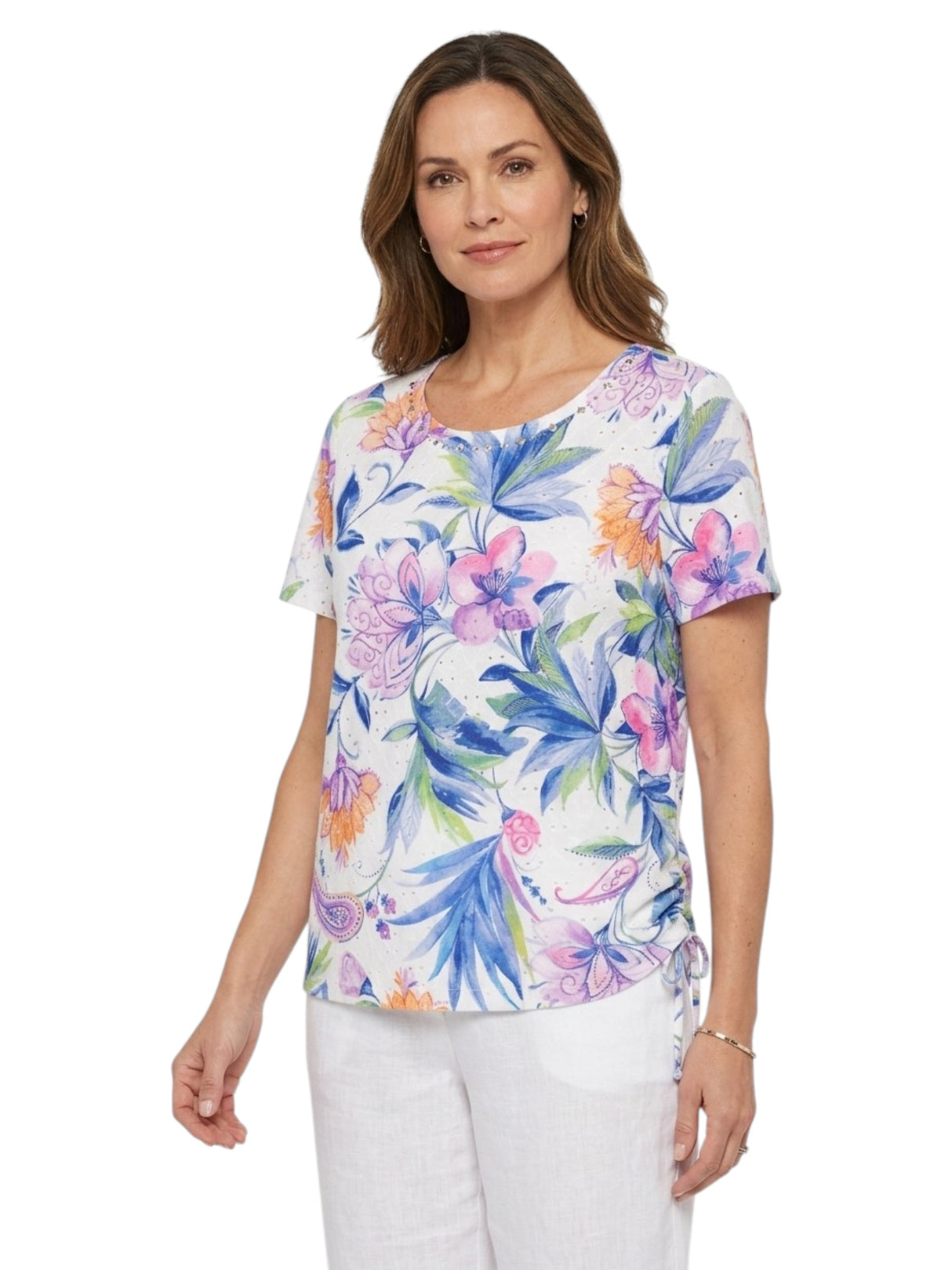 Image for Women's Textured Top,Multi