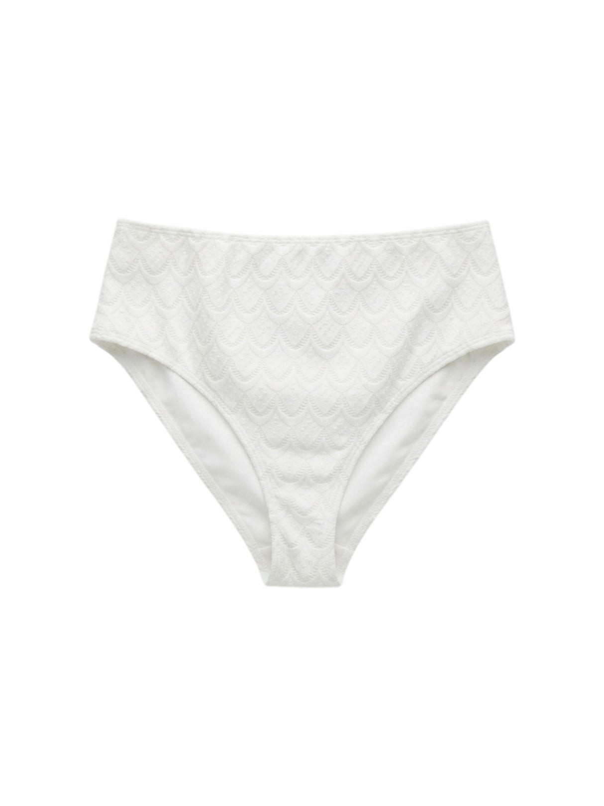 Image for Women's Printed Bikini Bottom,White