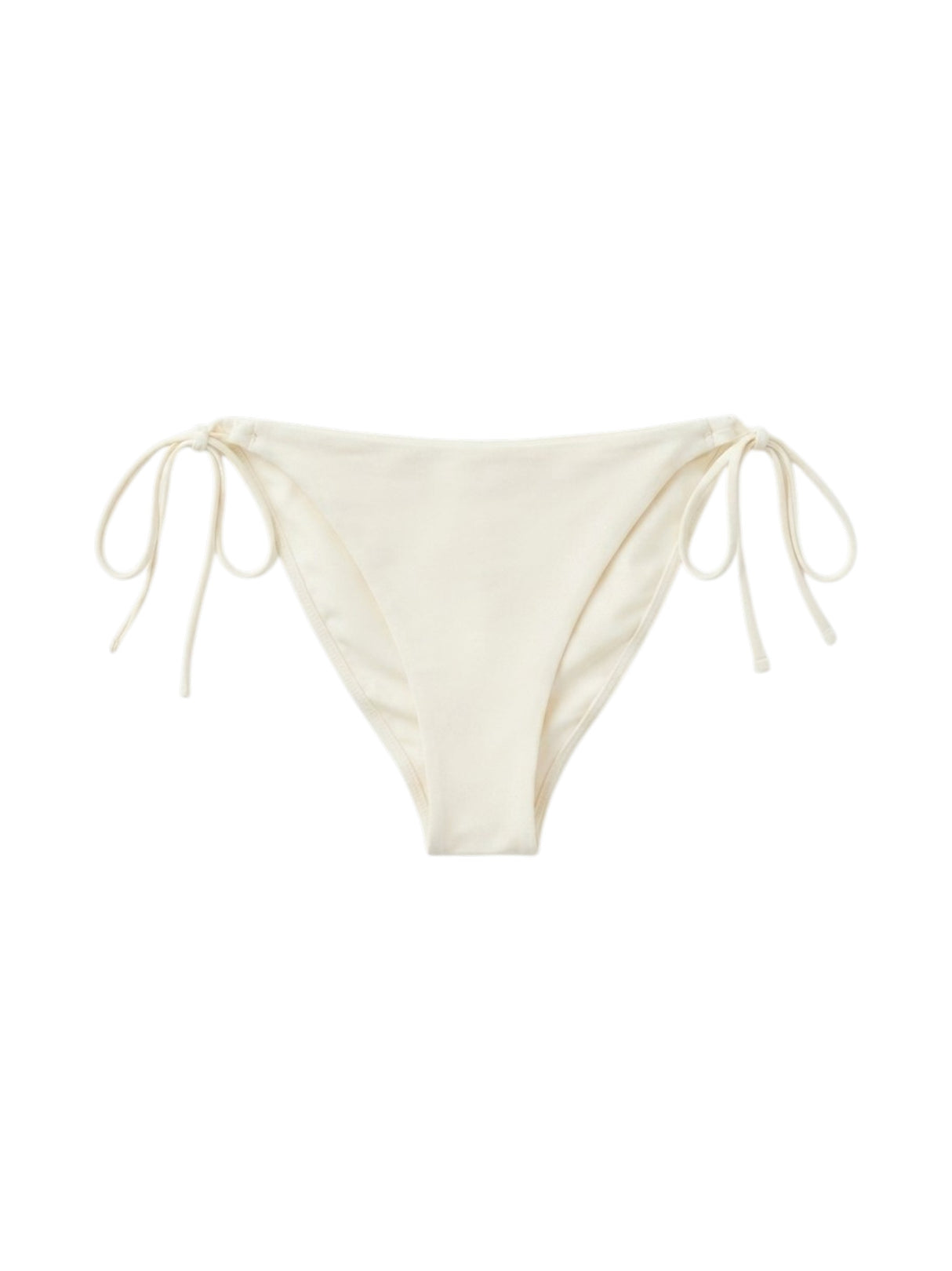 Image for Women's Plain Solid Bikini Bottom,Off White