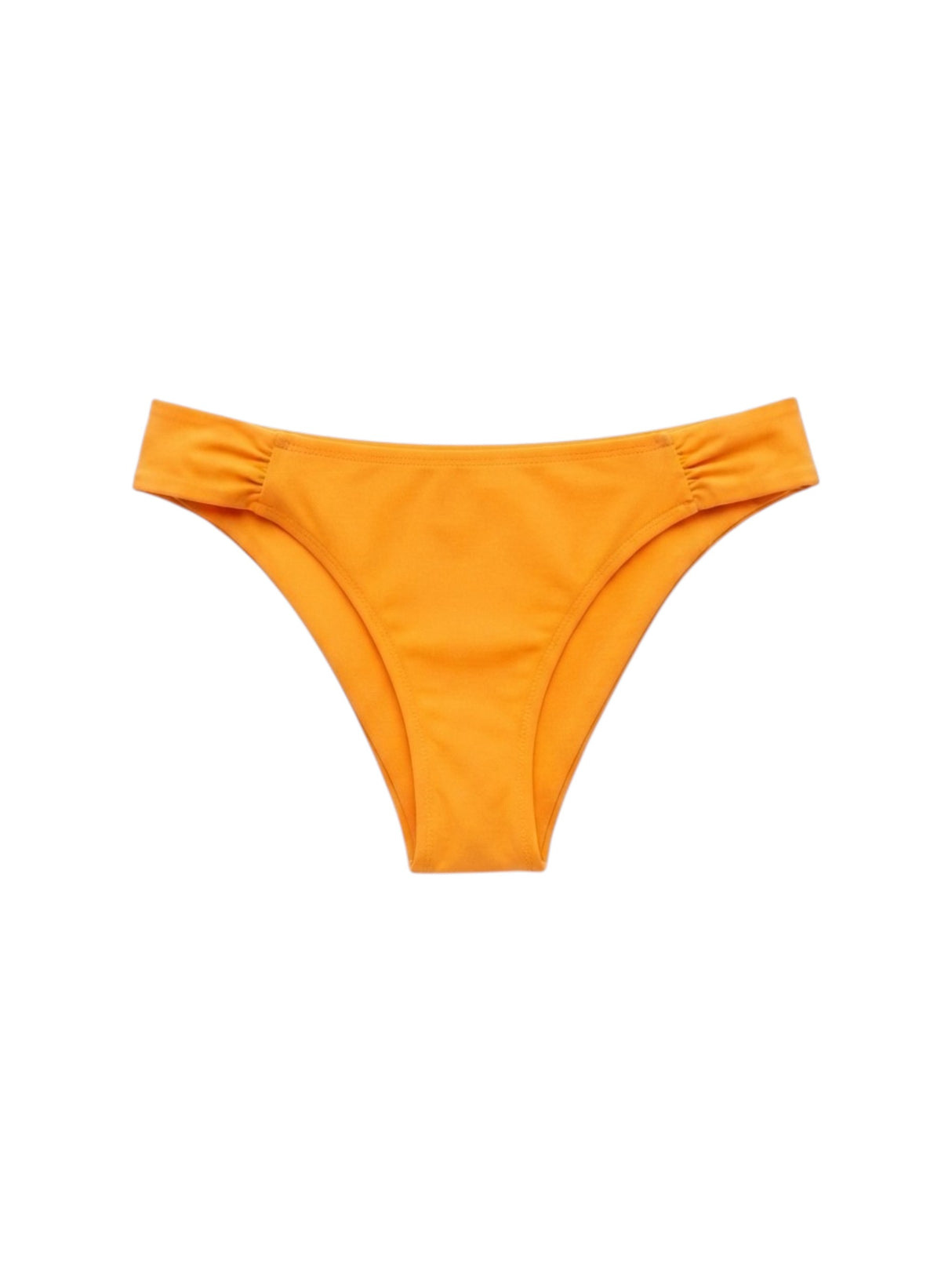 Image for Women's Plain Solid Bikini Bottom,Orange