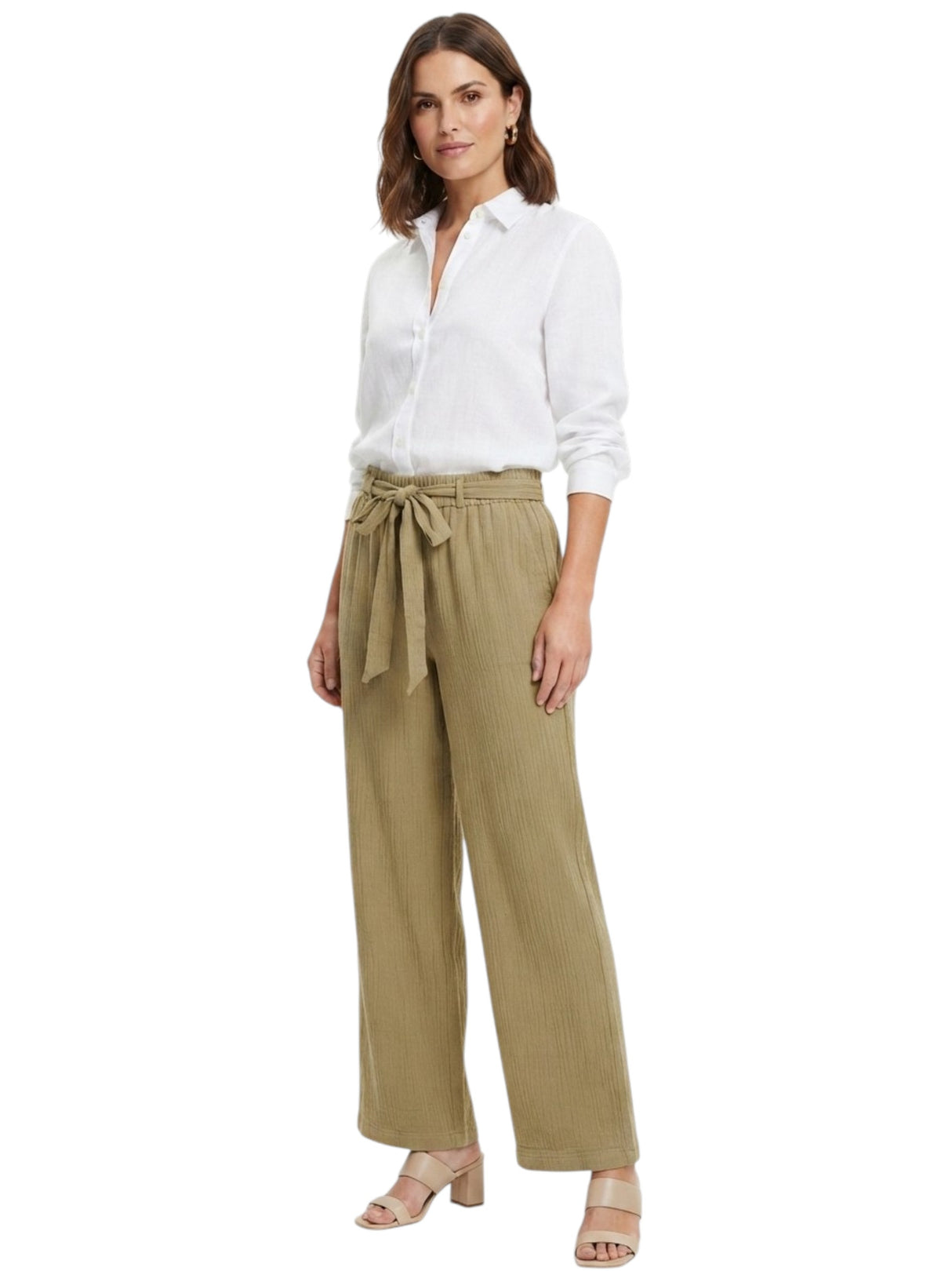 Image for Women's Textured Pant,Olive