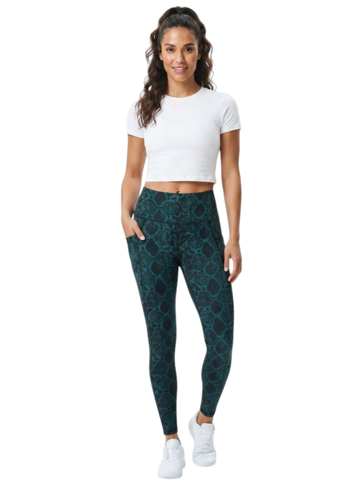 Image for Women's Printed Legging ,Multi